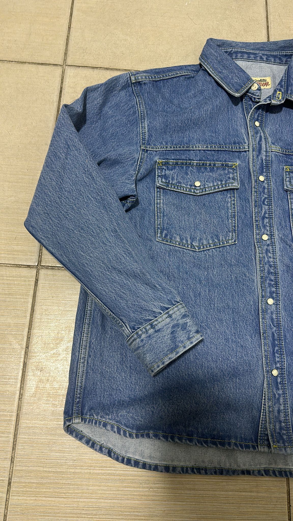 Stussy Stussy FW22 Western Denim Shirt Denim Blue Medium Size US M / EU 48-50 / 2 - 3 Thumbnail