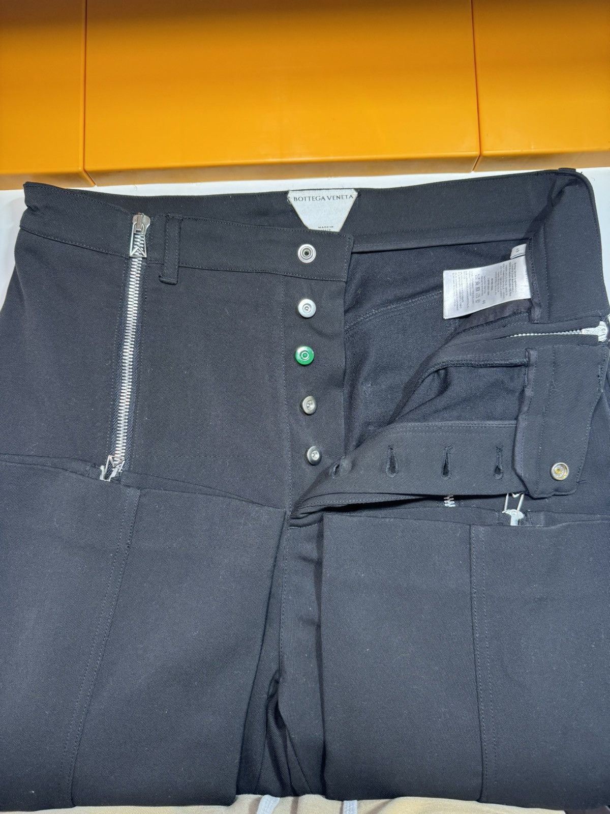 Bottega Veneta Bottega Veneta Double Zip Cavalry Trousers Size 48 Size US 34 / EU 50 - 4 Thumbnail