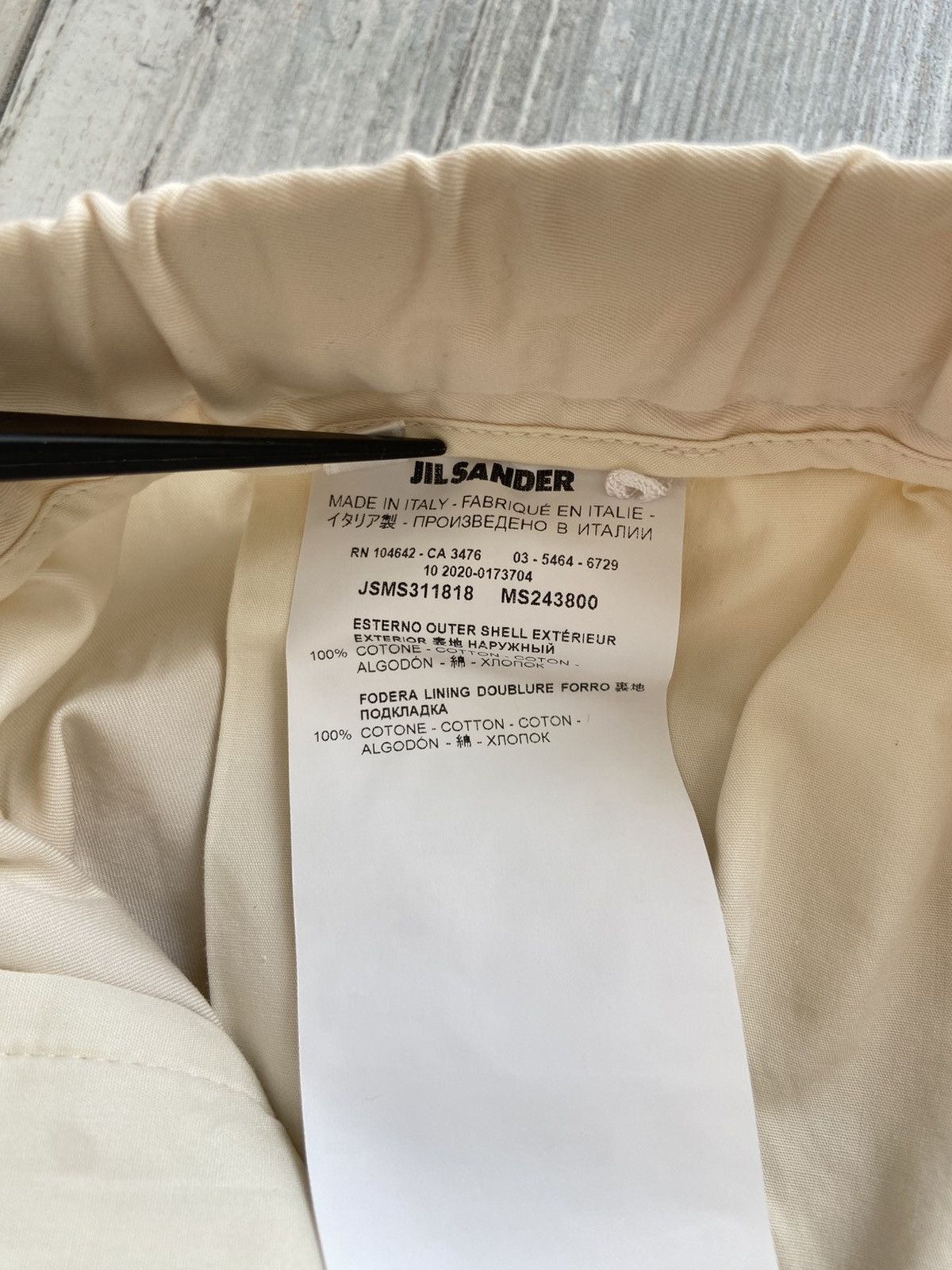 Jil Sander Jil Sander Cotton Pants Size US 38 / EU 54 - 5 Thumbnail