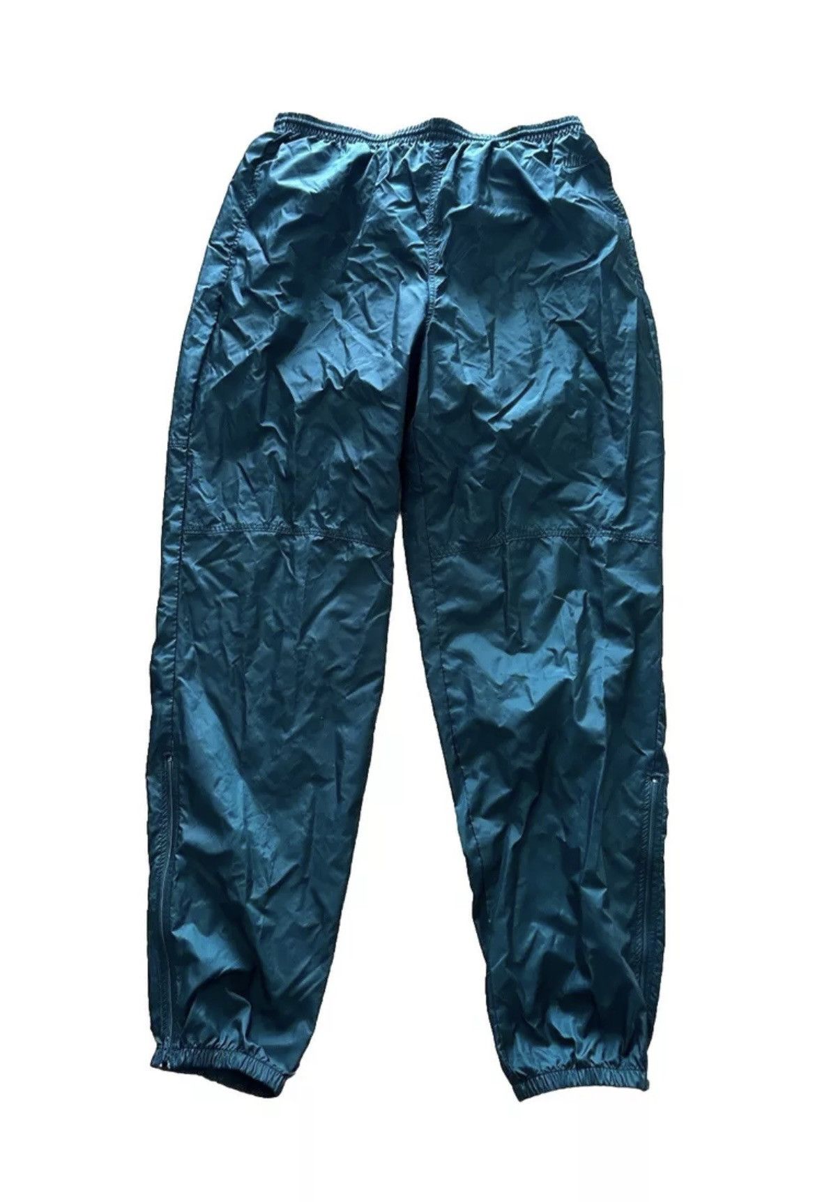 Nike × Vintage Vintage 90s Nike Nylon Jogger Windbreaker Baggy Pants Size US 36 / EU 52 - 2 Thumbnail