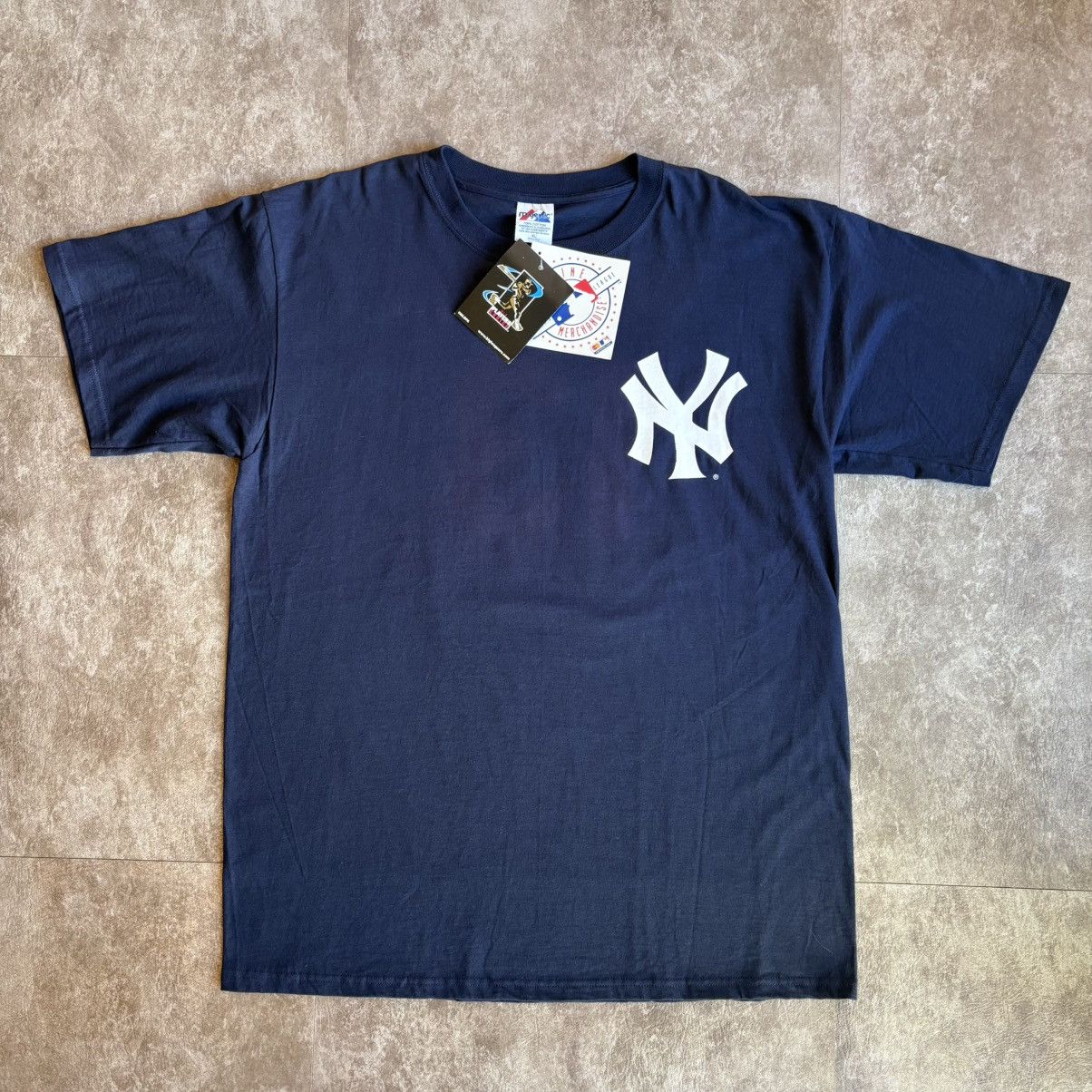 Vintage Vintage Dead Stock Alex Rodriguez New York Yankees T Shirt Size US XL / EU 56 / 4 - 4 Thumbnail