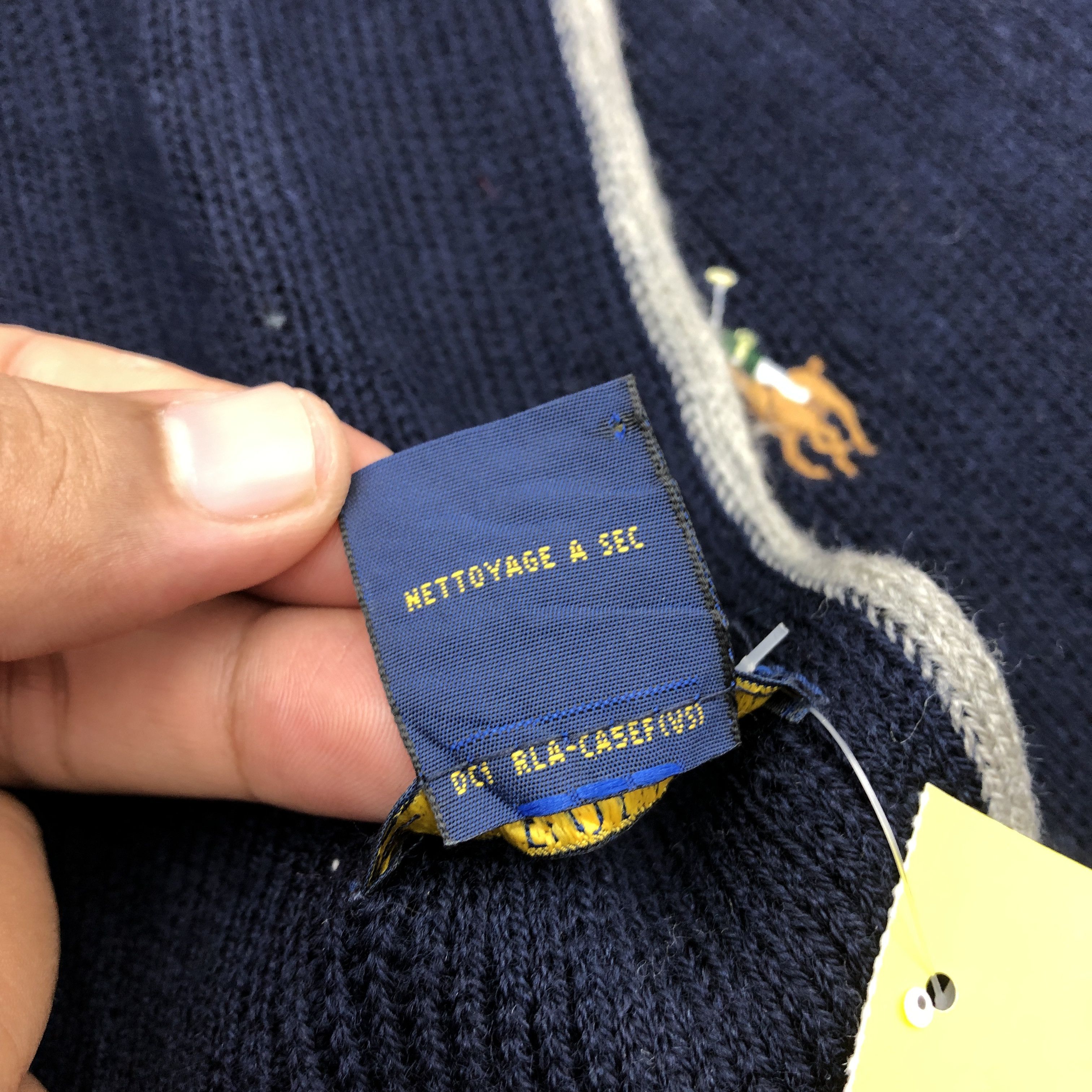Polo Ralph Lauren Vintage Polo Ralph Luaren Scarf Muffler Knit Wool Scarves Size ONE SIZE - 5 Thumbnail