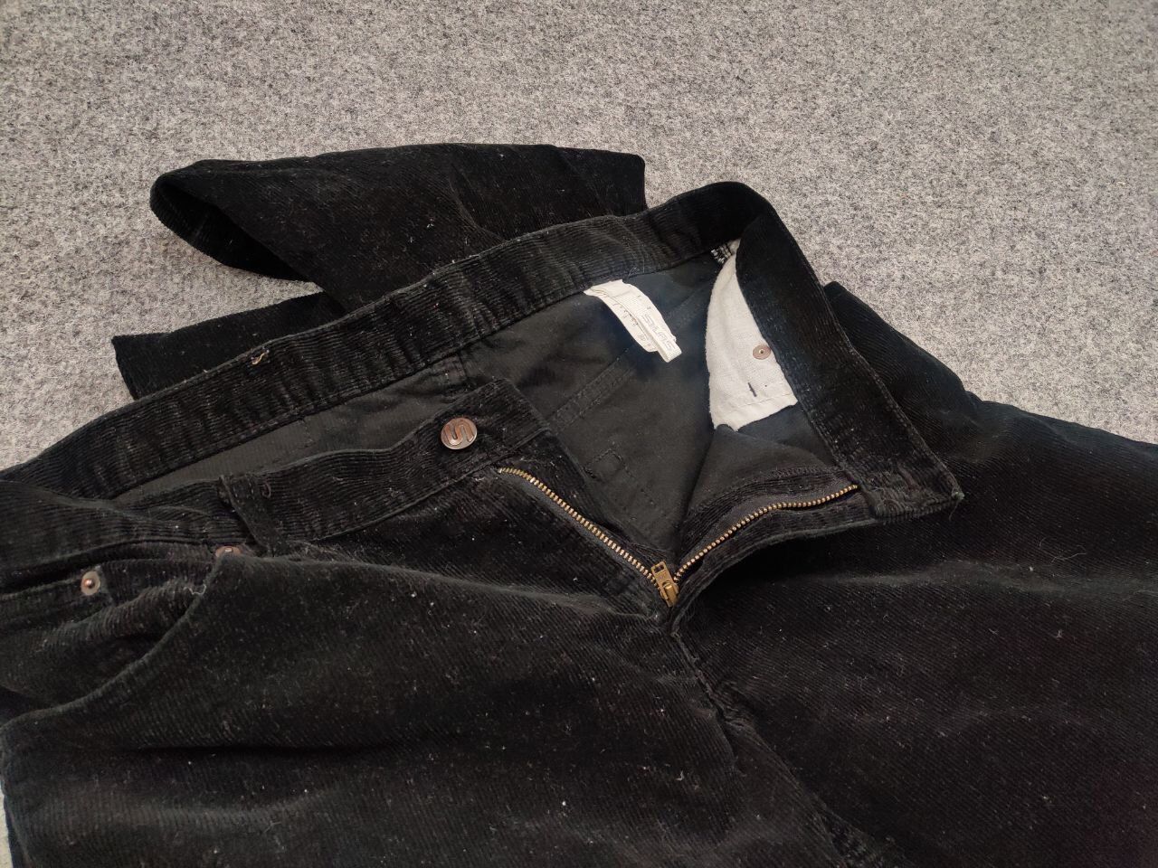 Other Rare Silas Japan Design Black Trousers Corduroy Pants Size US 34 / EU 50 - 14 Thumbnail