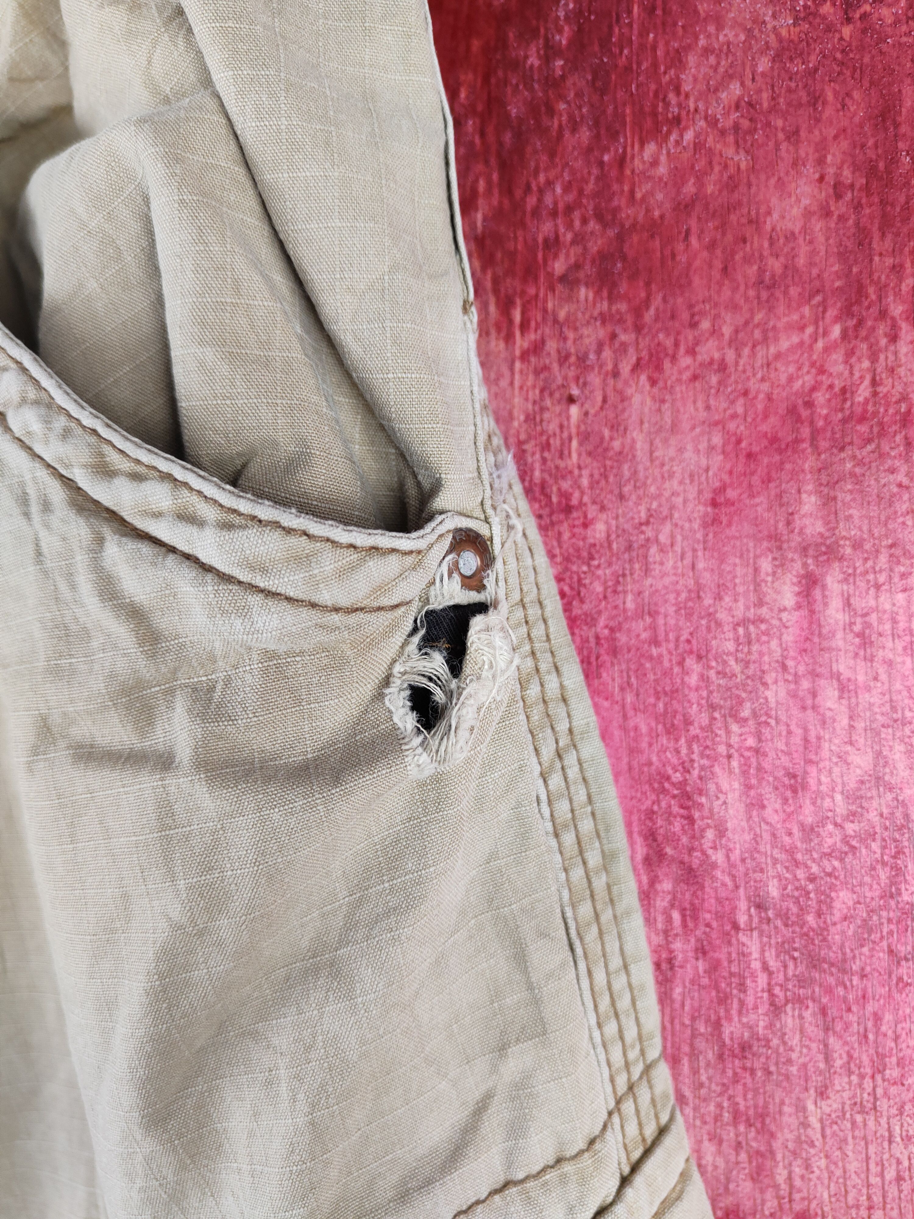 Japanese Brand Burtle Brown Multipocket Baggy Cargo Pants N#S21 Size US 30 / EU 46 - 5 Thumbnail