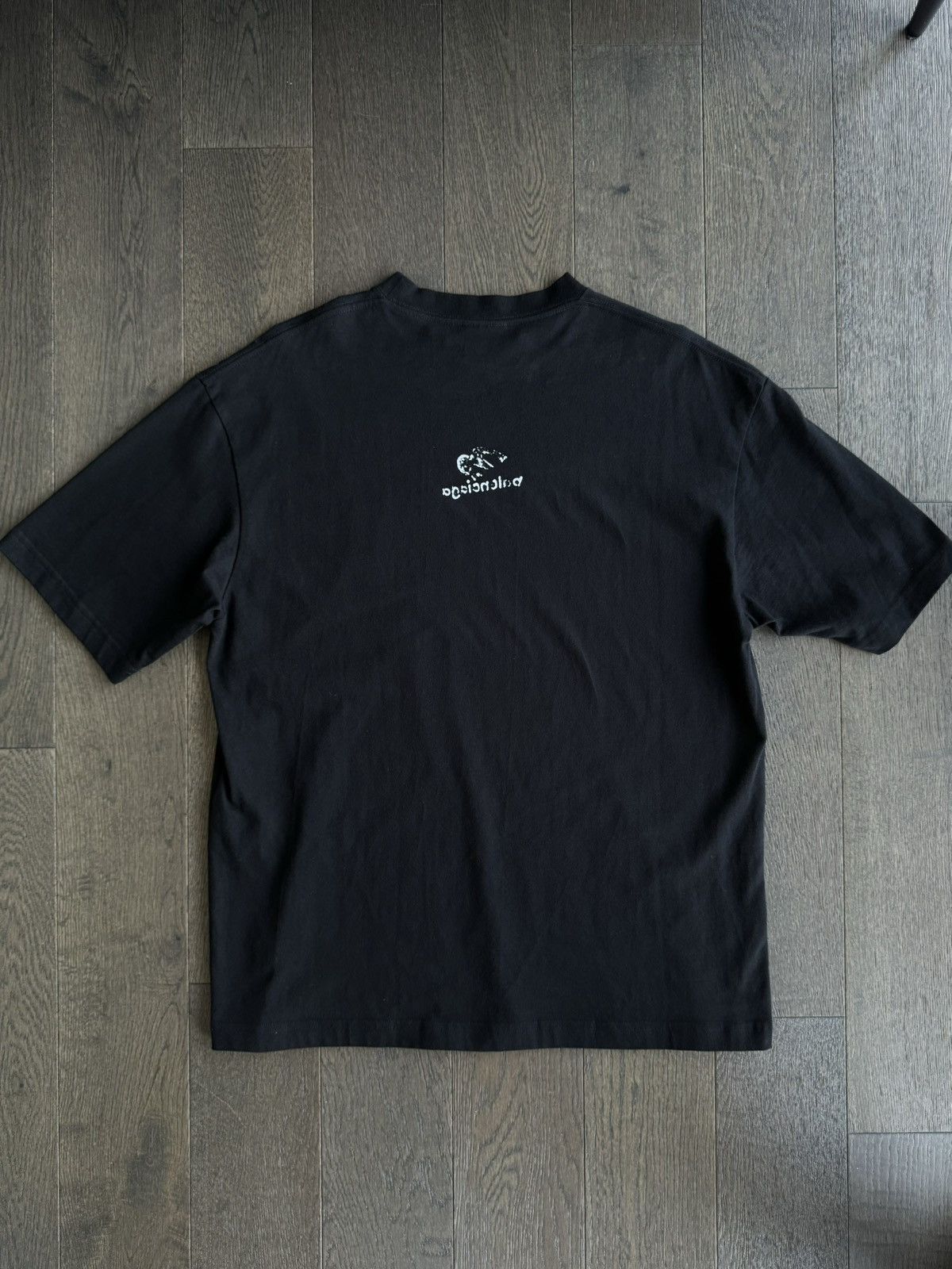 Balenciaga Balenciaga Doodle Logo T-shirt Size US S / EU 44-46 / 1 - 2 Thumbnail