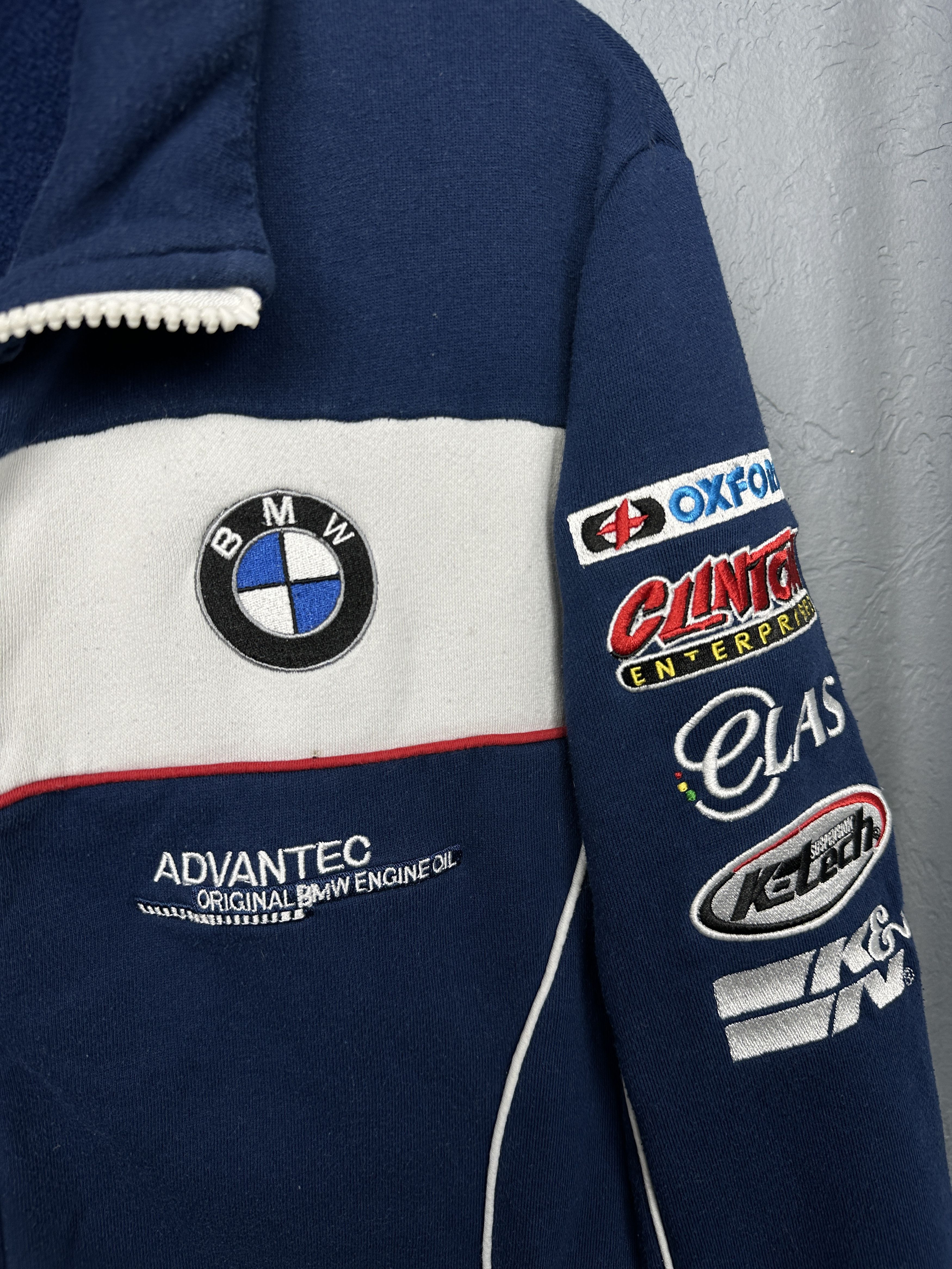 BMW BMW Racing Team Mens Full Zip Hoodie Sweatshirt Size US M / EU 48-50 / 2 - 3 Thumbnail