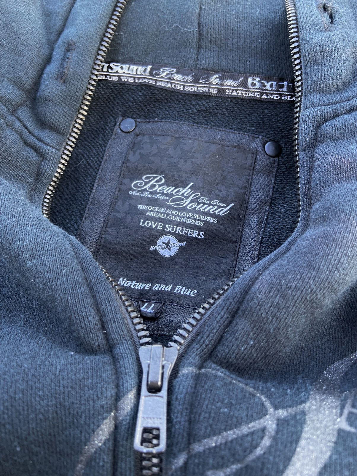 Vintage BEACH SOUND FULL-ZIP UP Size US S / EU 44-46 / 1 - 9 Thumbnail