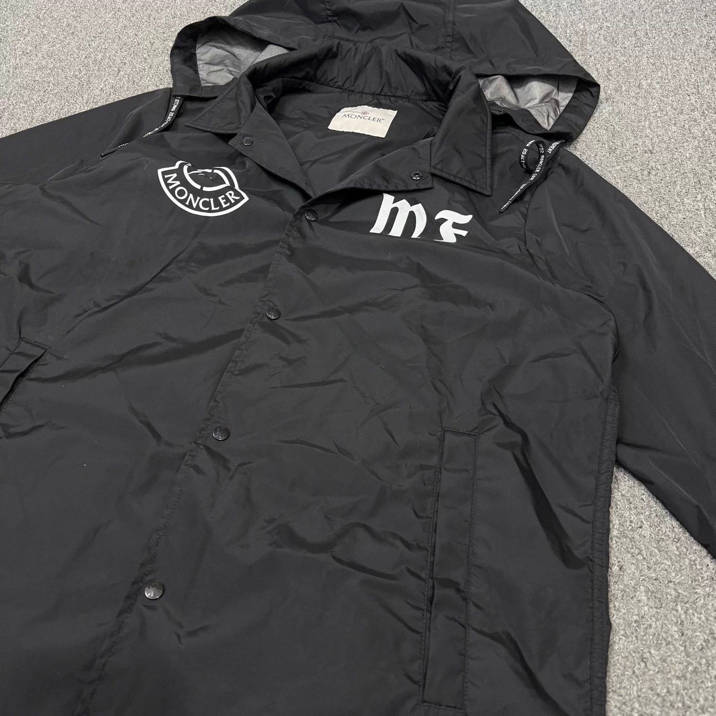 Moncler Moncler x HF black shell jacket size 2 99 new Size US M / EU 48-50 / 2 - 3 Thumbnail