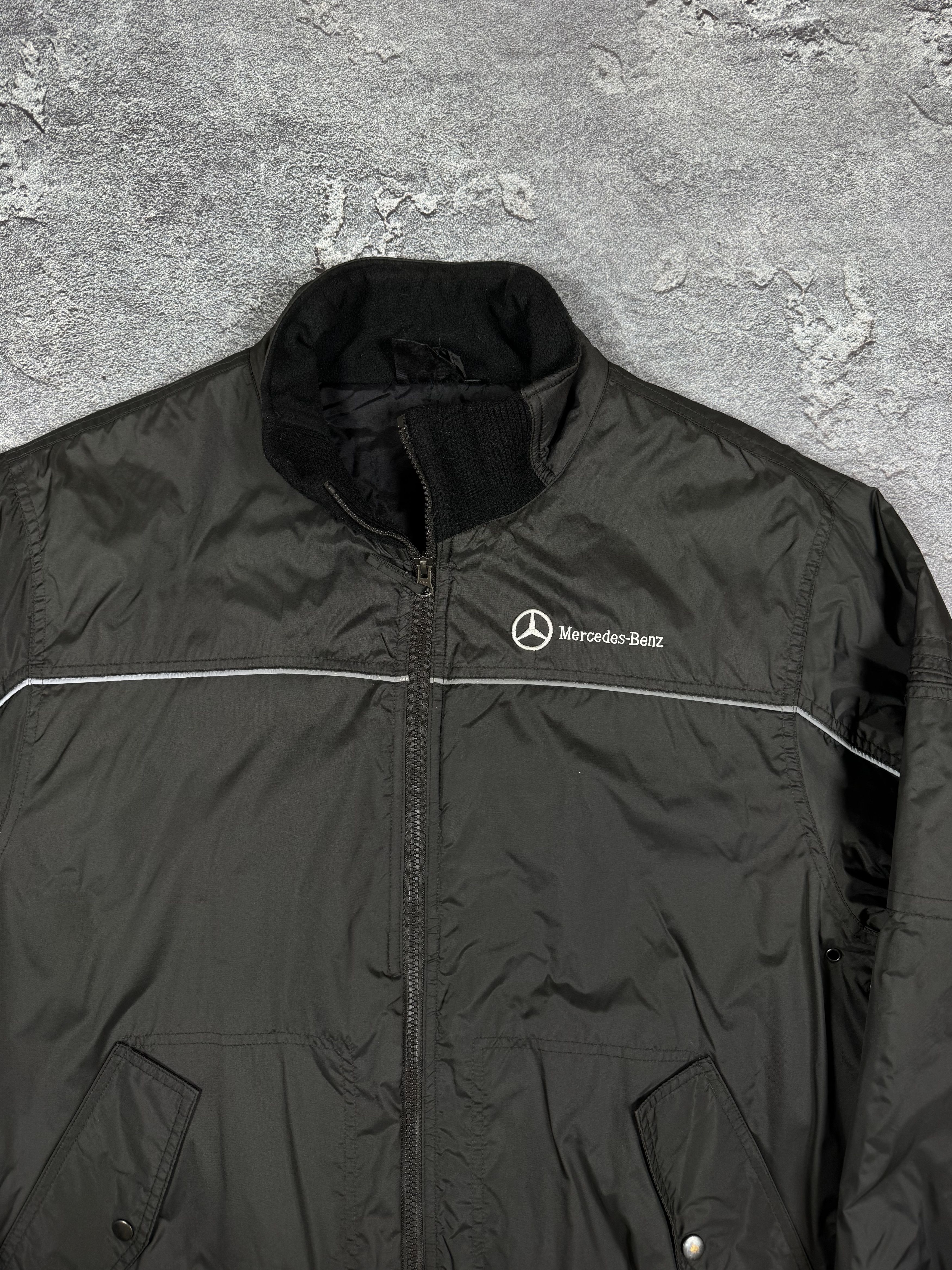 Mercedes-Benz Mercedes-Benz Nylon Y2K Racer Jacket Size XL Streetwear Size US XL / EU 56 / 4 - 4 Thumbnail