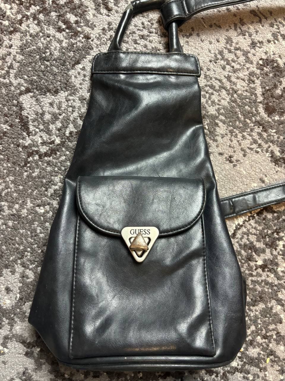Guess × Vintage Vintage Y2K Guess Leather Opium Owens Style Slim Bag Size ONE SIZE - 2 Thumbnail