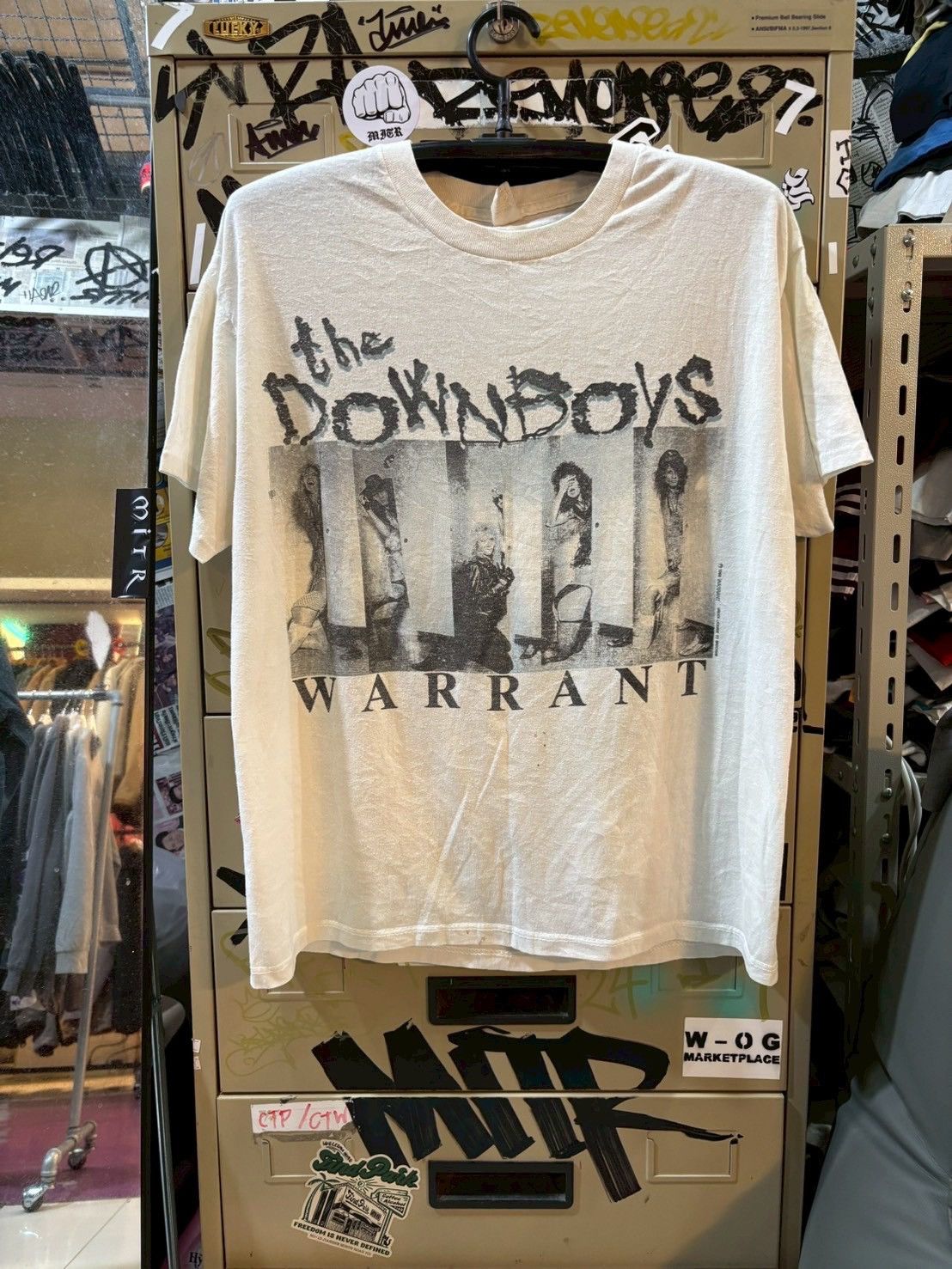 Band Tees Warrant The down boys 1989’s Size US L / EU 52-54 / 3 - 1 Thumbnail