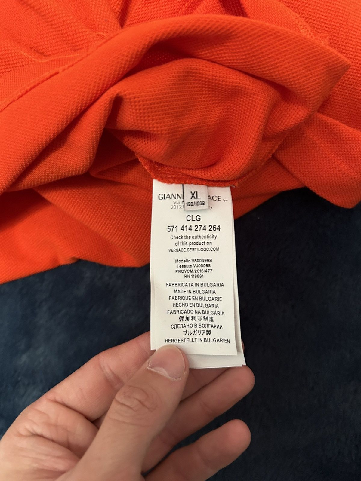 Versace Versace polo Size US XL / EU 56 / 4 - 5 Thumbnail