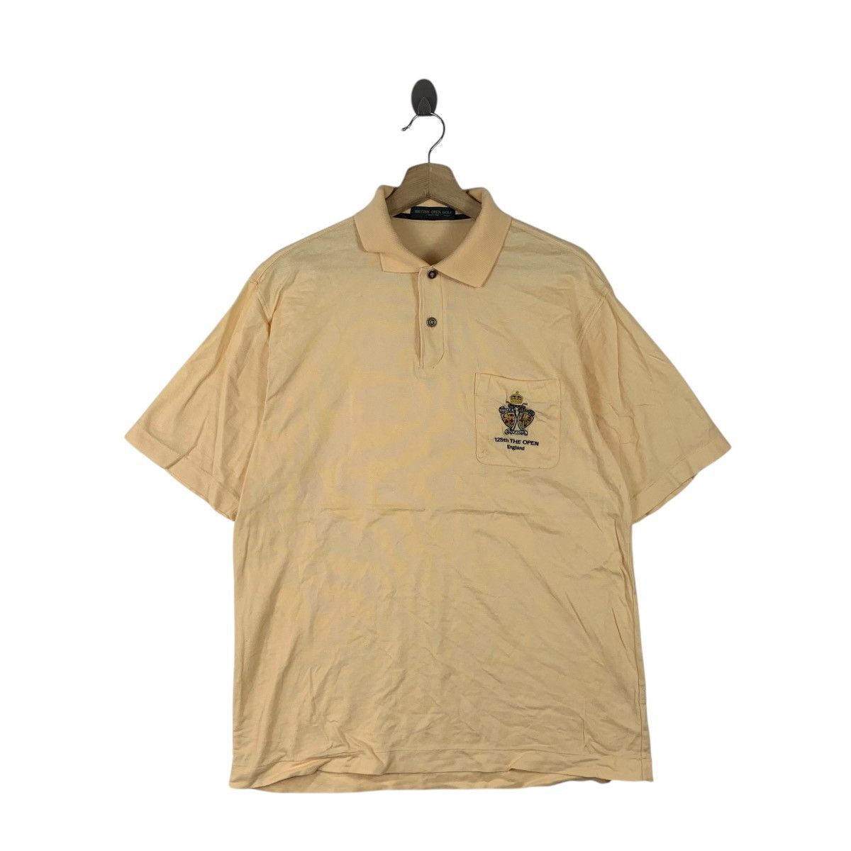 Vintage Vintage 1996 MIZUNO BRITISH OPEN GOLF Crest Polo Tee Shirt Size US M / EU 48-50 / 2 - 1 Thumbnail