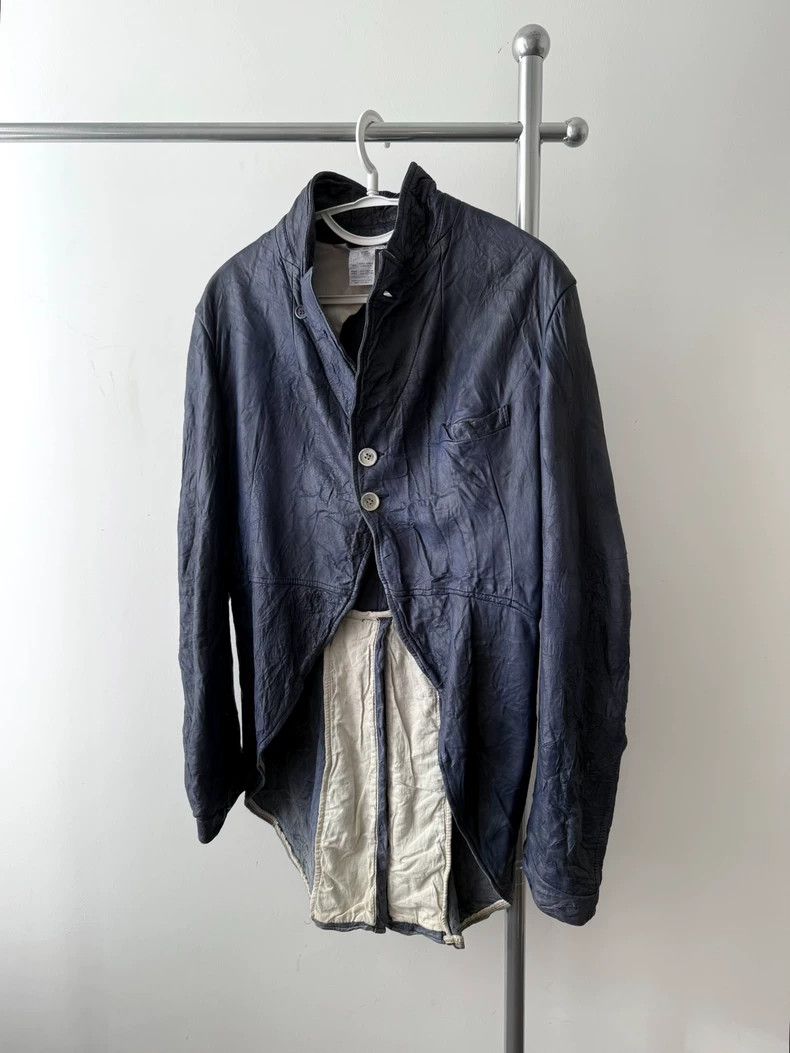 Comme des Garcons Comme des Garcons Folding lamb skin dovetail suit jacket Size M / US 6-8 / IT 42-44 - 1 Thumbnail