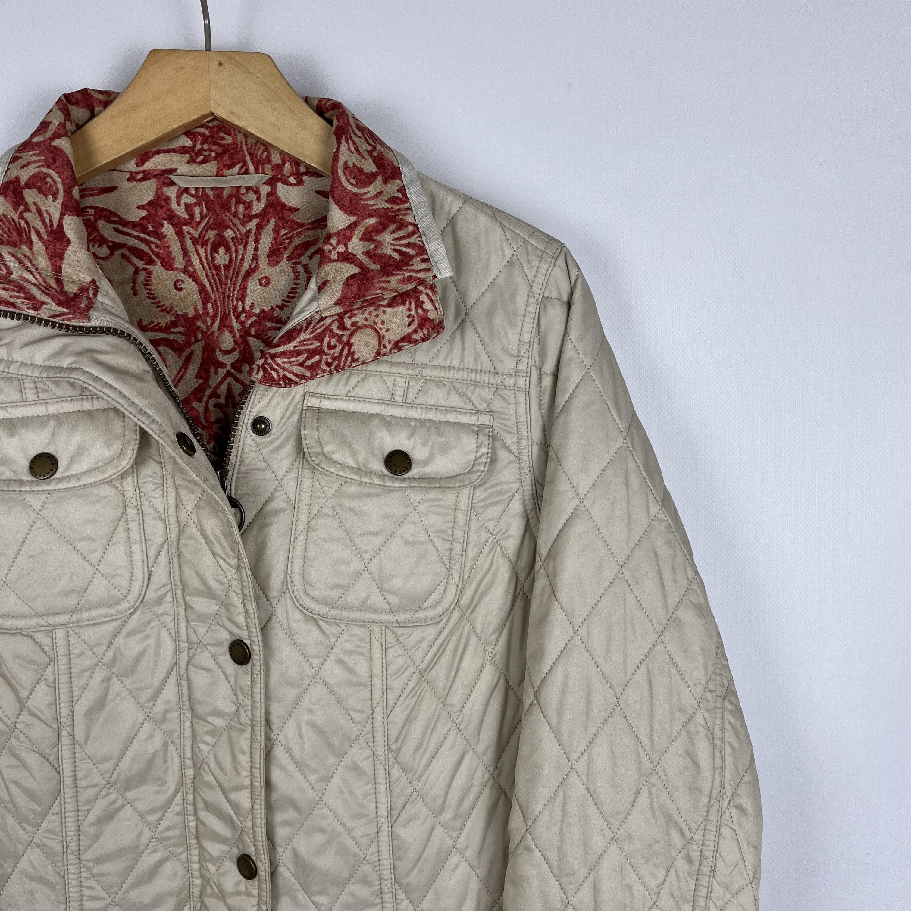 Barbour Ladies Barbour Morris Utility Quilted Jacket Size M / US 6-8 / IT 42-44 - 2 Thumbnail