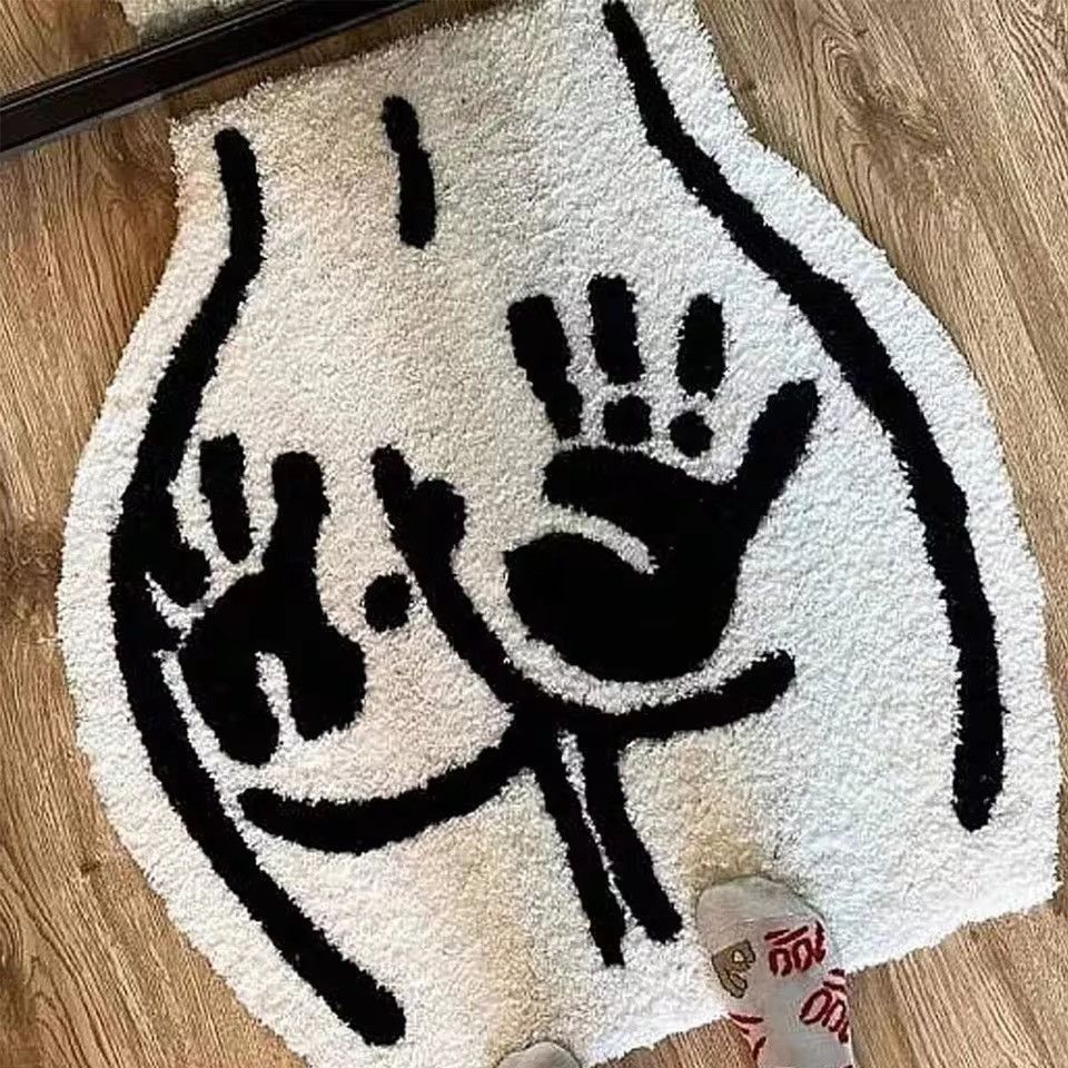 Japanese Brand Home Accent Carpet – 60 x 15 cm Mini Runner Rug – Rare Size ONE SIZE - 1 Thumbnail
