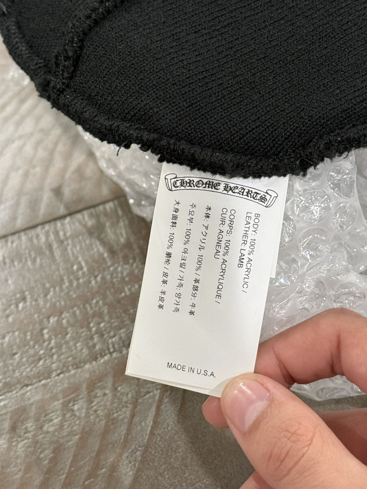 Chrome Hearts Chrome heart Matty boy sex beanie Size ONE SIZE - 2 Thumbnail