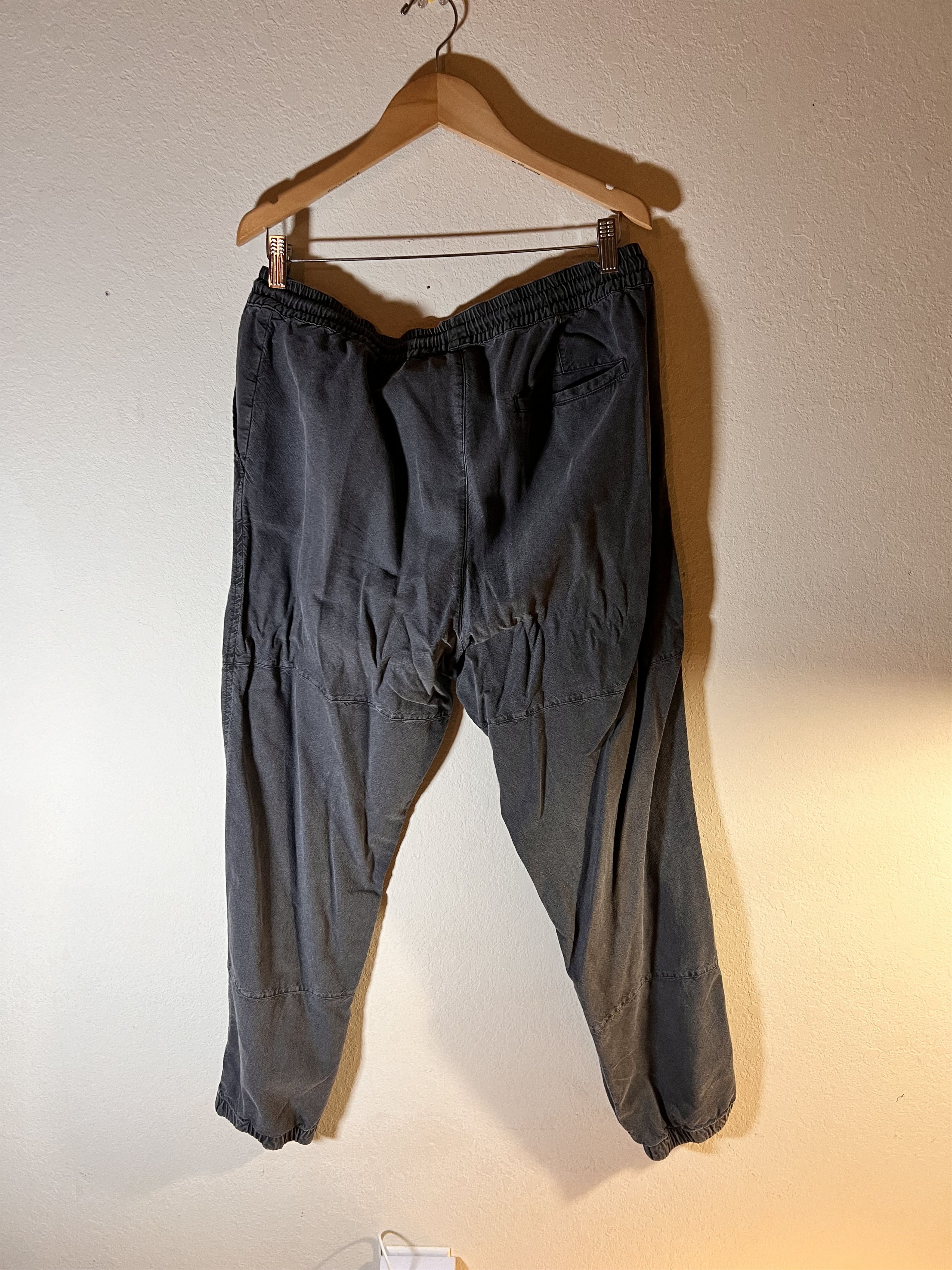 MCQ BLACK TROUSERS NEW 52 ALEXANDER MCQUEEN XL
