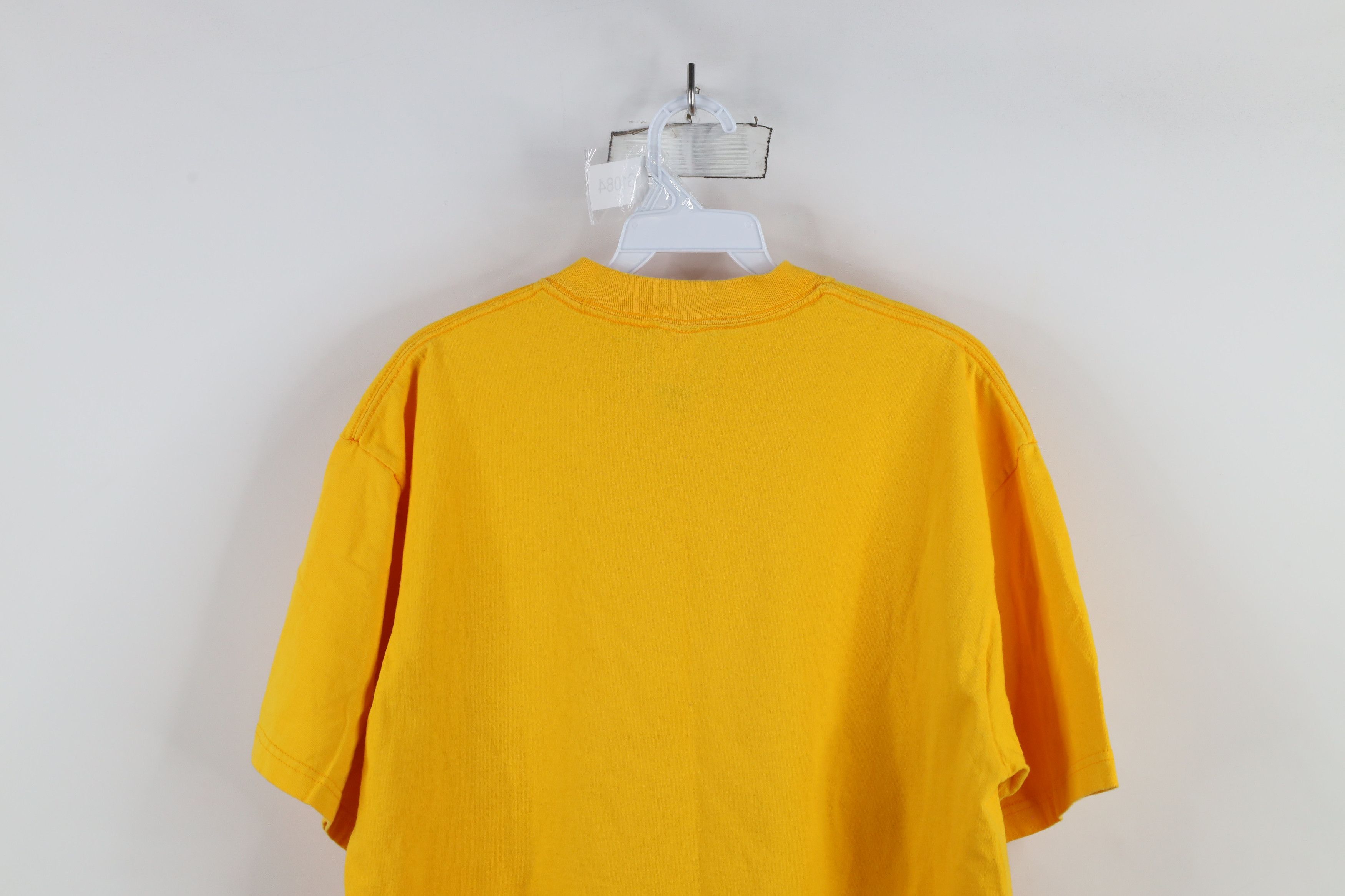 Dickies × Vintage Vintage 90s Dickies Spell Short Sleeve Pocket T-Shirt Yellow Size US L / EU 52-54 / 3 - 10 Thumbnail