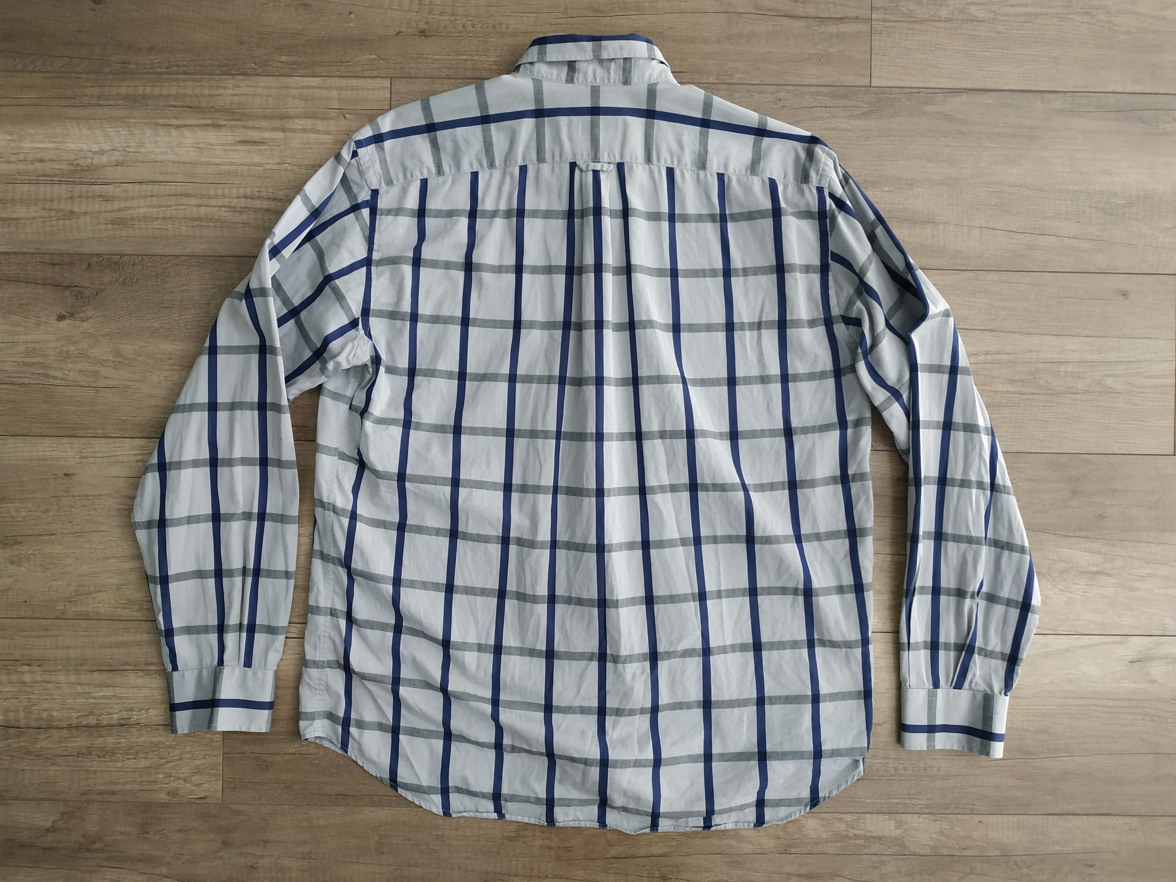 Burberry Burberry Men's Vintage 90's Checkered Button Up Shirt, s. XL Size US XL / EU 56 / 4 - 6 Thumbnail