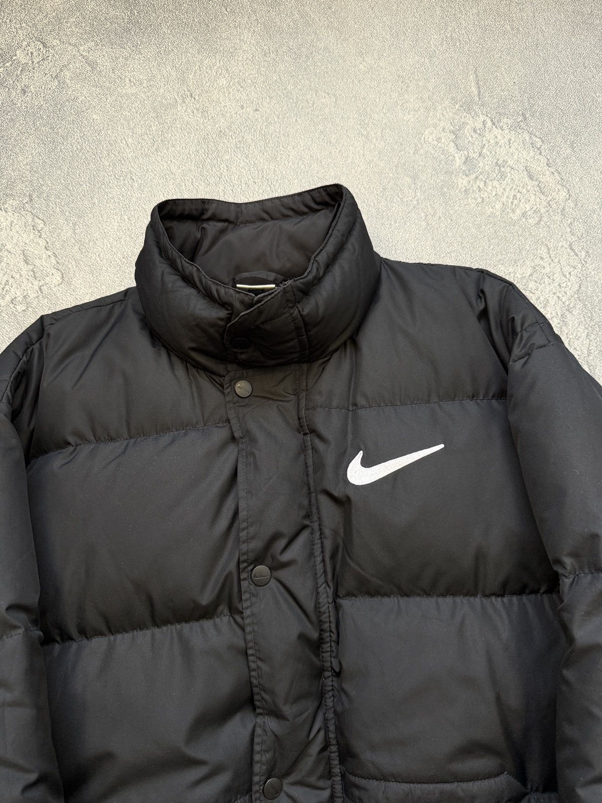 Nike Vintage Nike down jacket big logo Swoosh Drill Gorpcore Size US M / EU 48-50 / 2 - 3 Thumbnail