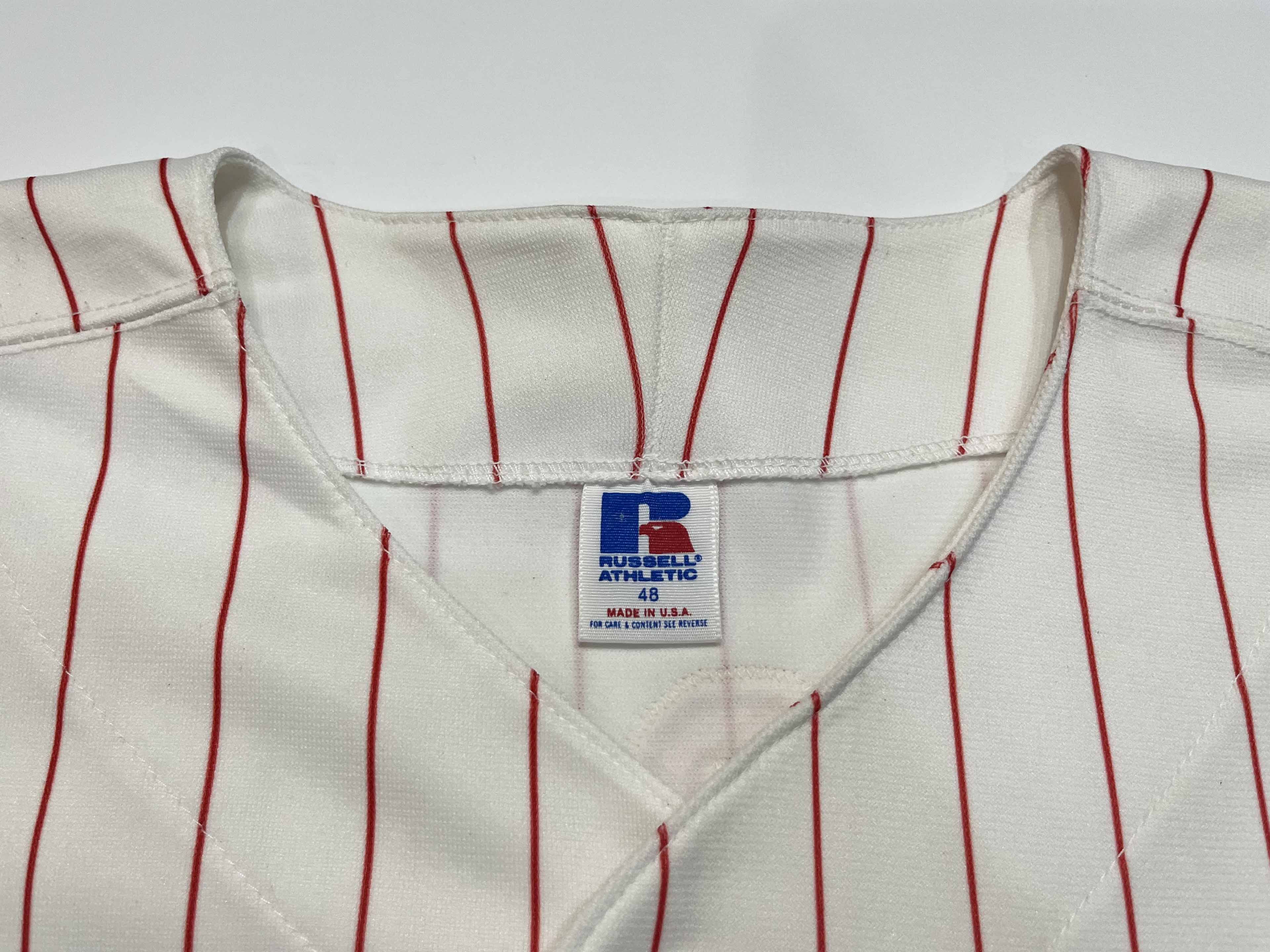 Russell Athletic Russell Diamond MLB Philadelphia Phillies DYKSTRA #4 Jersey Size US L / EU 52-54 / 3 - 3 Thumbnail
