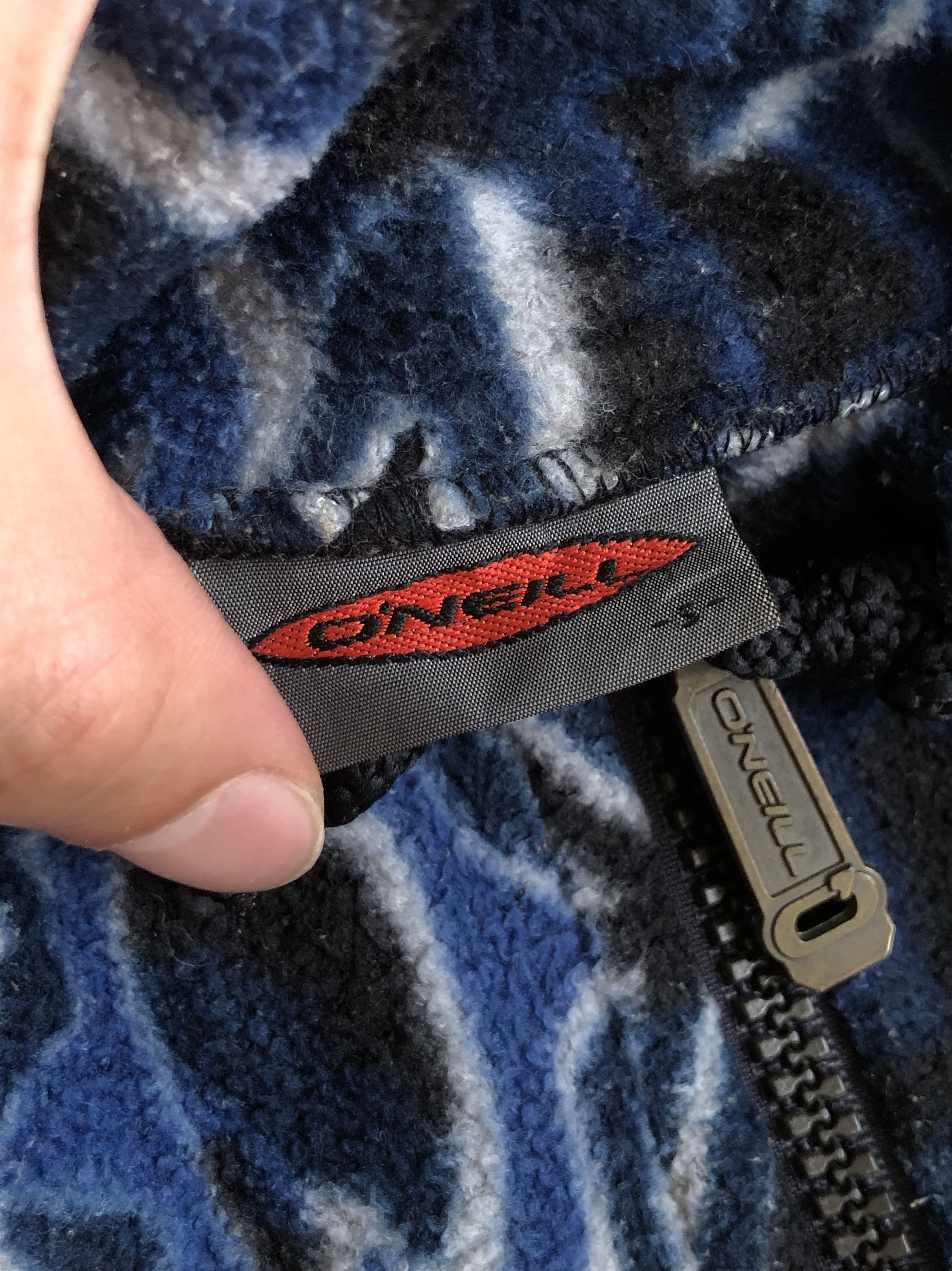 O'Neill × Vintage VINTAGE 90’S O’NEILL HALFZIP FLEECE JACKET Size US XL / EU 56 / 4 - 11 Thumbnail
