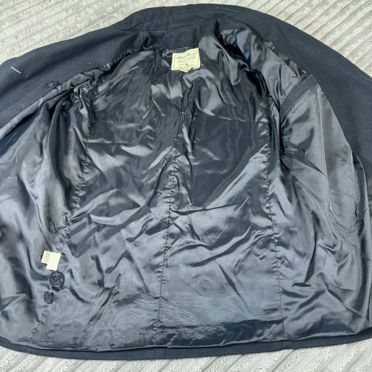 Eddie Bauer Eddie Bauer woman’s S Double Breasted Button Wool Peacoat Size S / US 4 / IT 40 - 2 Thumbnail
