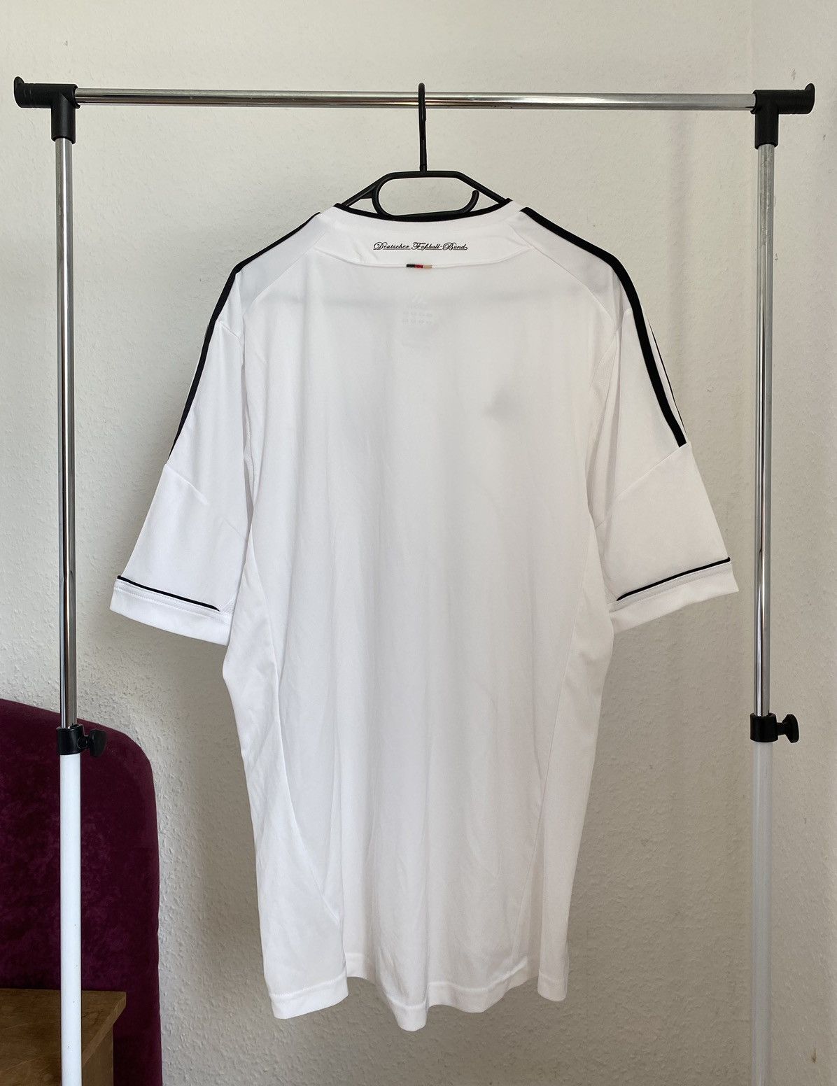 Adidas Germany 2012 2013 Football Shirt Soccer Jersey Spain France Size US XL / EU 56 / 4 - 7 Thumbnail