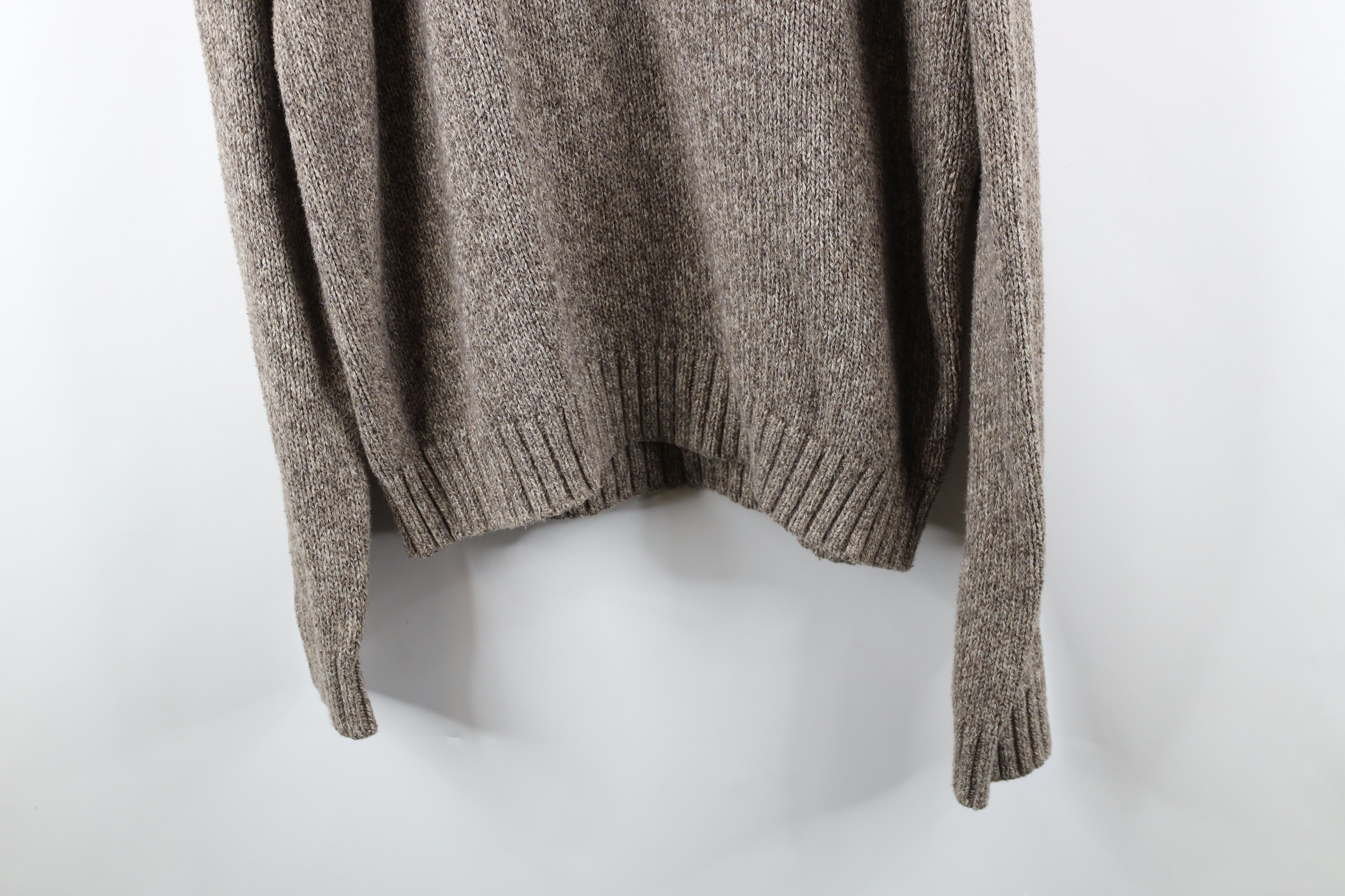 Abercrombie & Fitch × Vintage Vintage Abercrombie & Fitch Knit Crewneck Sweater Beige Size US XL / EU 56 / 4 - 3 Thumbnail