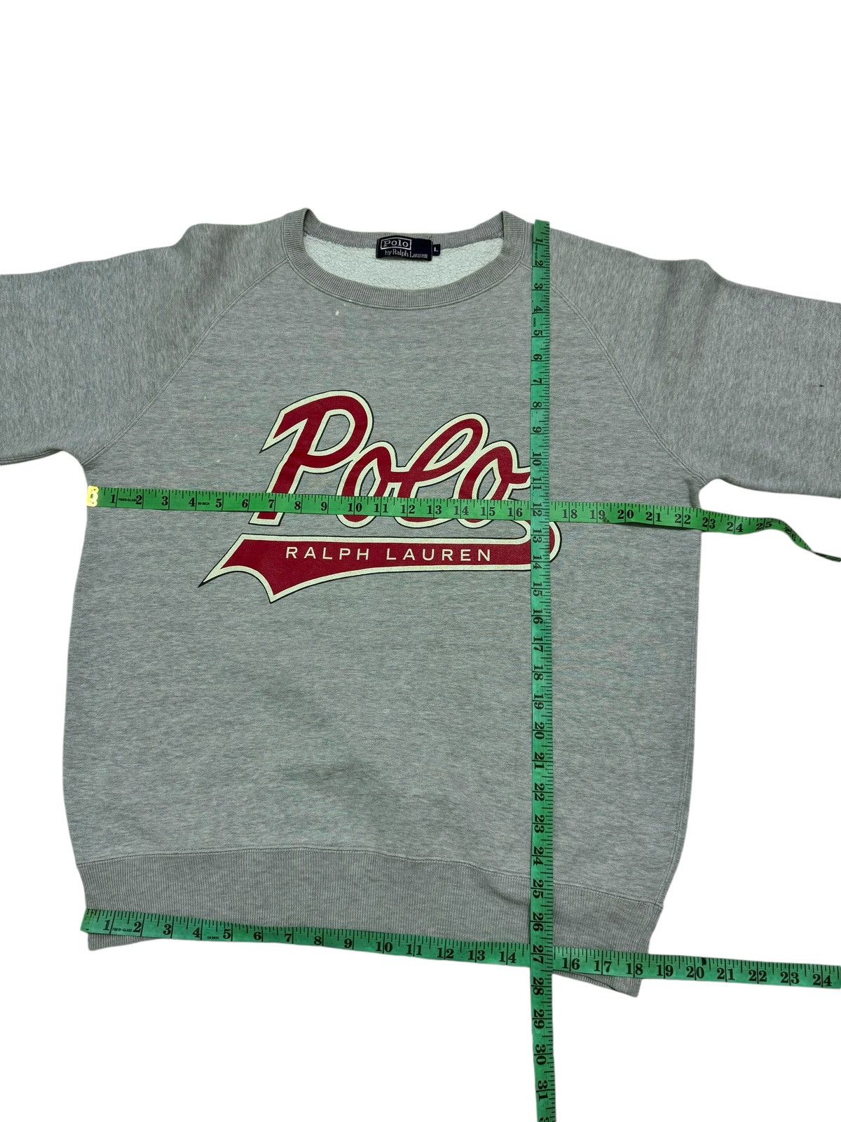 Polo Ralph Lauren × Ralph Lauren × Vintage Vintage Polo Ralph Lauren Spell Out Sweatshirts Size US L / EU 52-54 / 3 - 13 Thumbnail