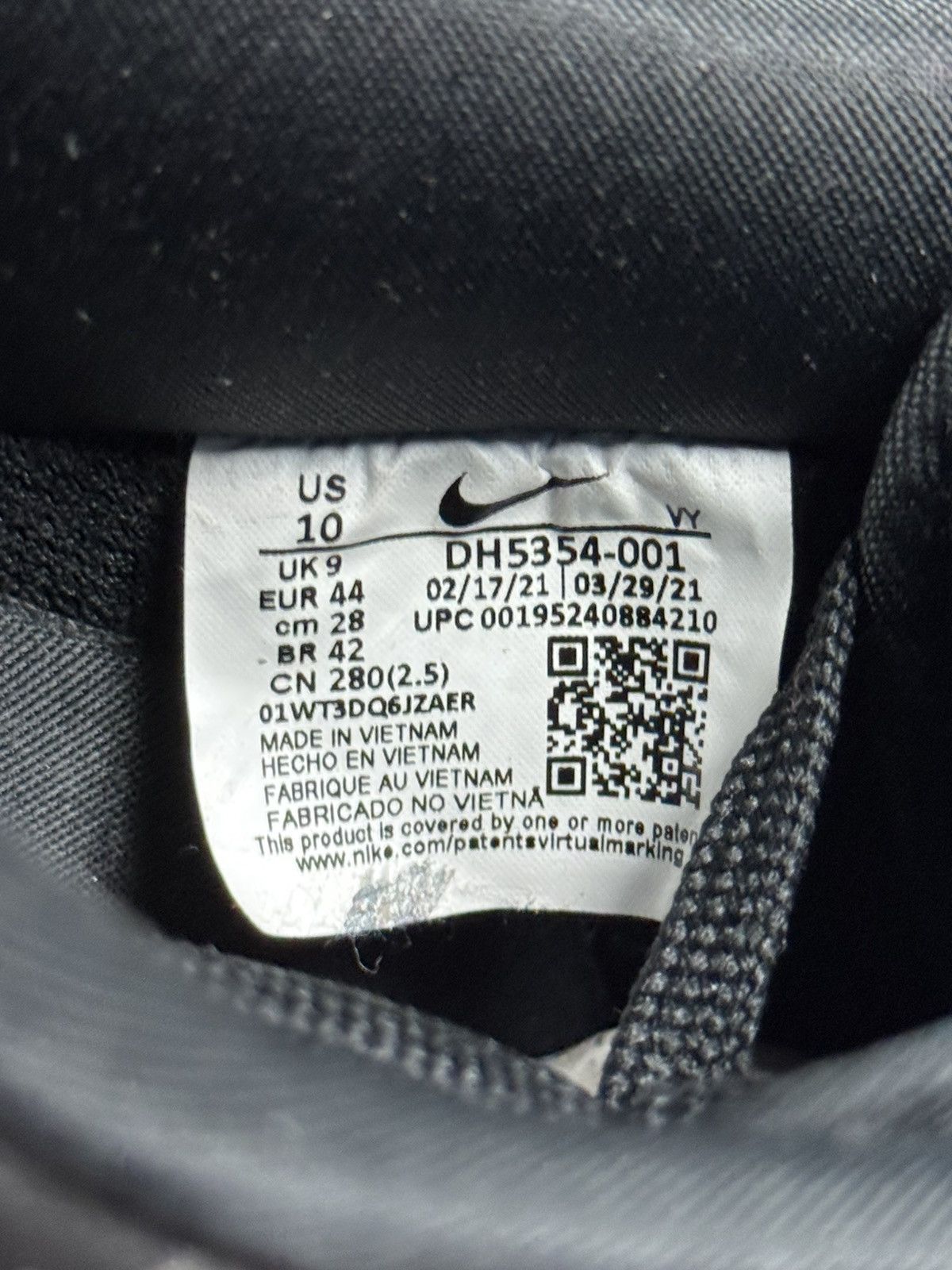 Nike Nike Space Jam x Air Force 1 '07 Computer Chip Size 10 Size US 10 / EU 43 - 6 Thumbnail