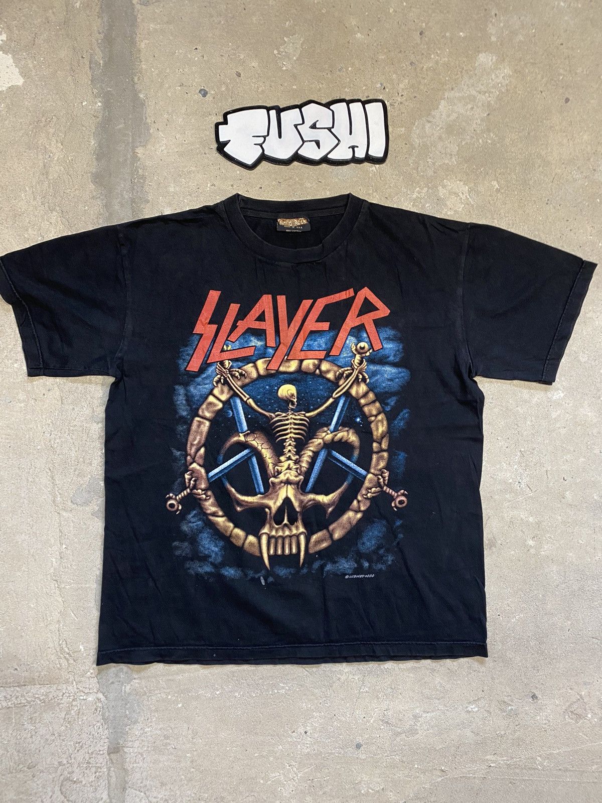 Slayer Vintage 2000 Slayer rock tee Size US L / EU 52-54 / 3 - 1 Thumbnail