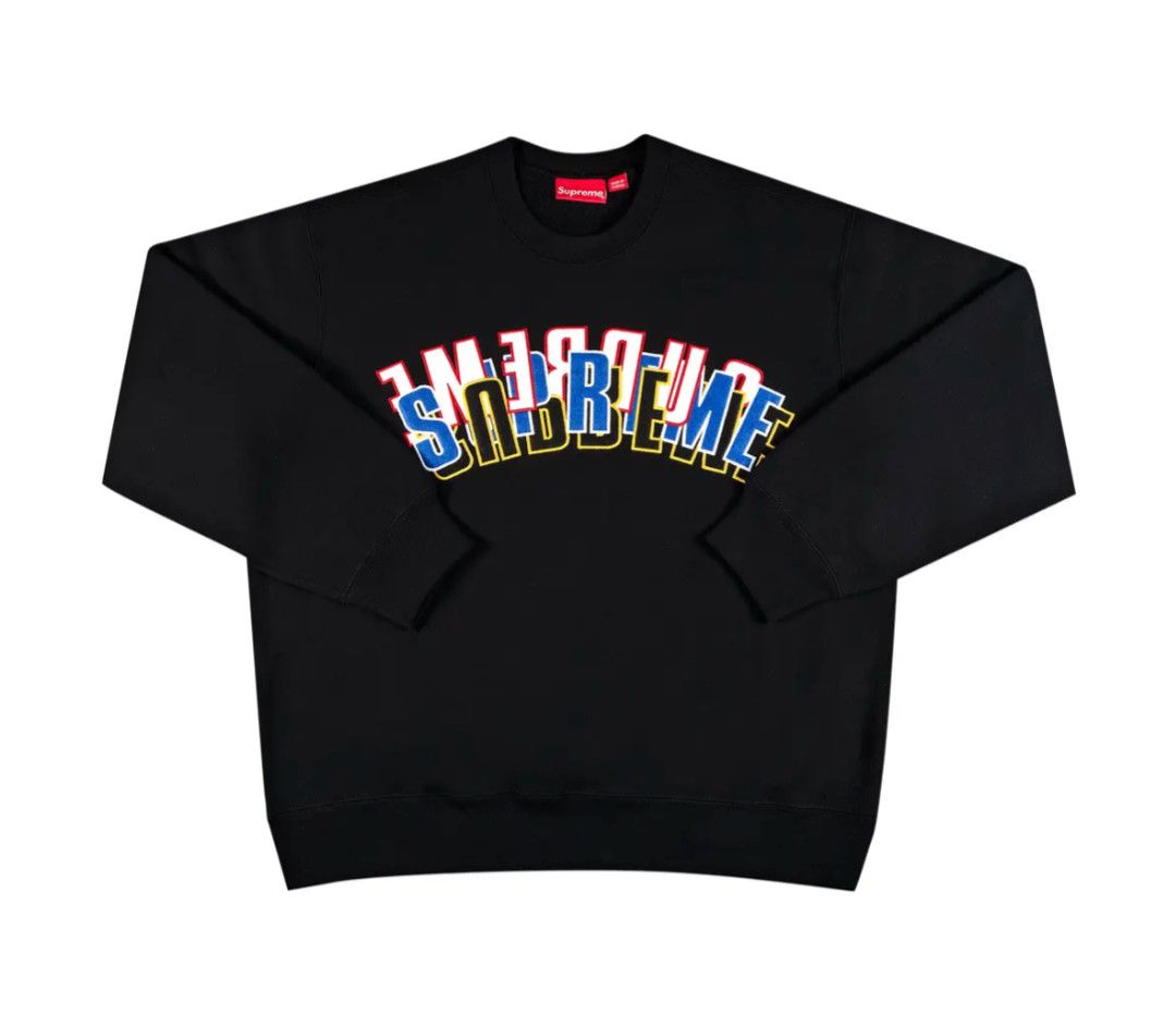 Supreme Stacked Crewneck | Grailed