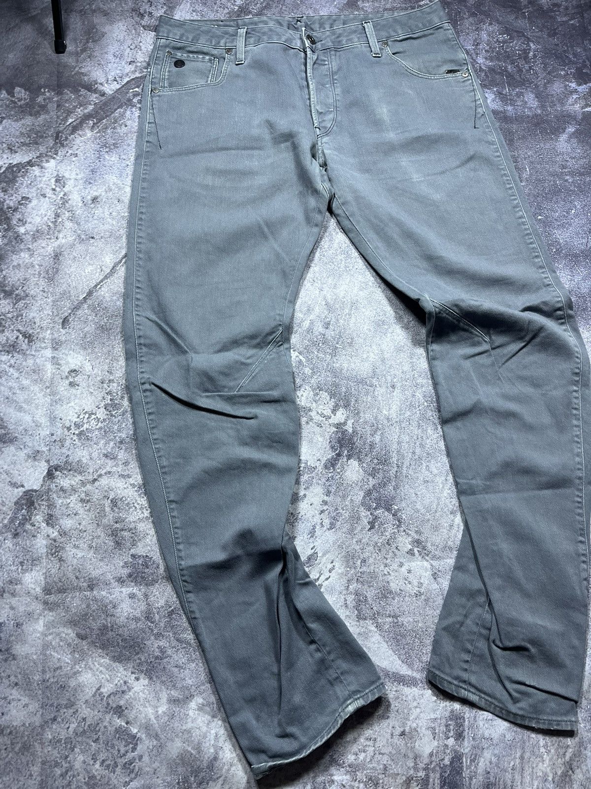 G-Star G-Star RAW Jeans Denim Vintage Streetwear Y2K Pashanim Size US 34 / EU 50 - 6 Thumbnail