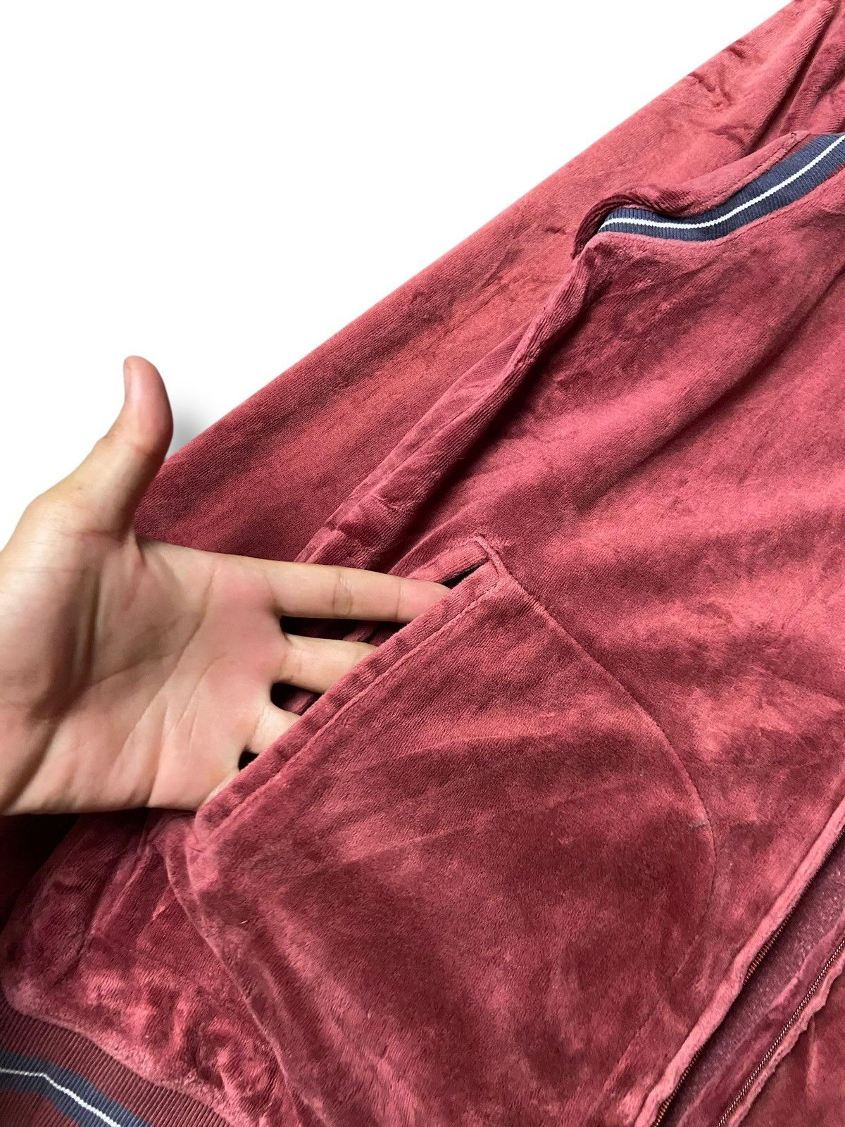 PPFM Vintage PPFM Velvet Bomber Jacket (169) Size US M / EU 48-50 / 2 - 2 Thumbnail