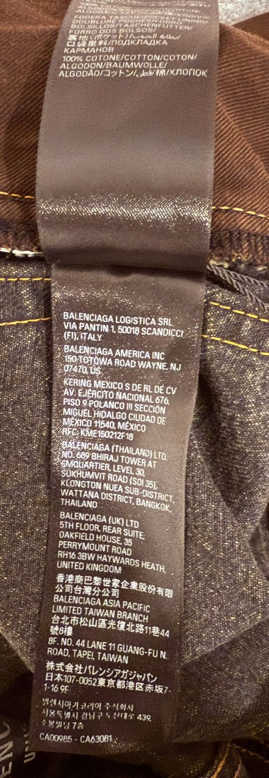 Balenciaga Balenciaga SS24 japanese baggy denim Size US 32 / EU 48 - 8 Thumbnail