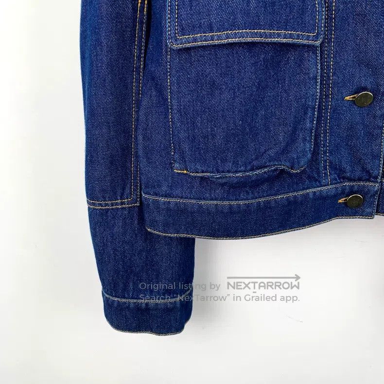 Other Valentino Dark blue butterfly embroidered denim jacket Size M / US 6-8 / IT 42-44 - 4 Thumbnail