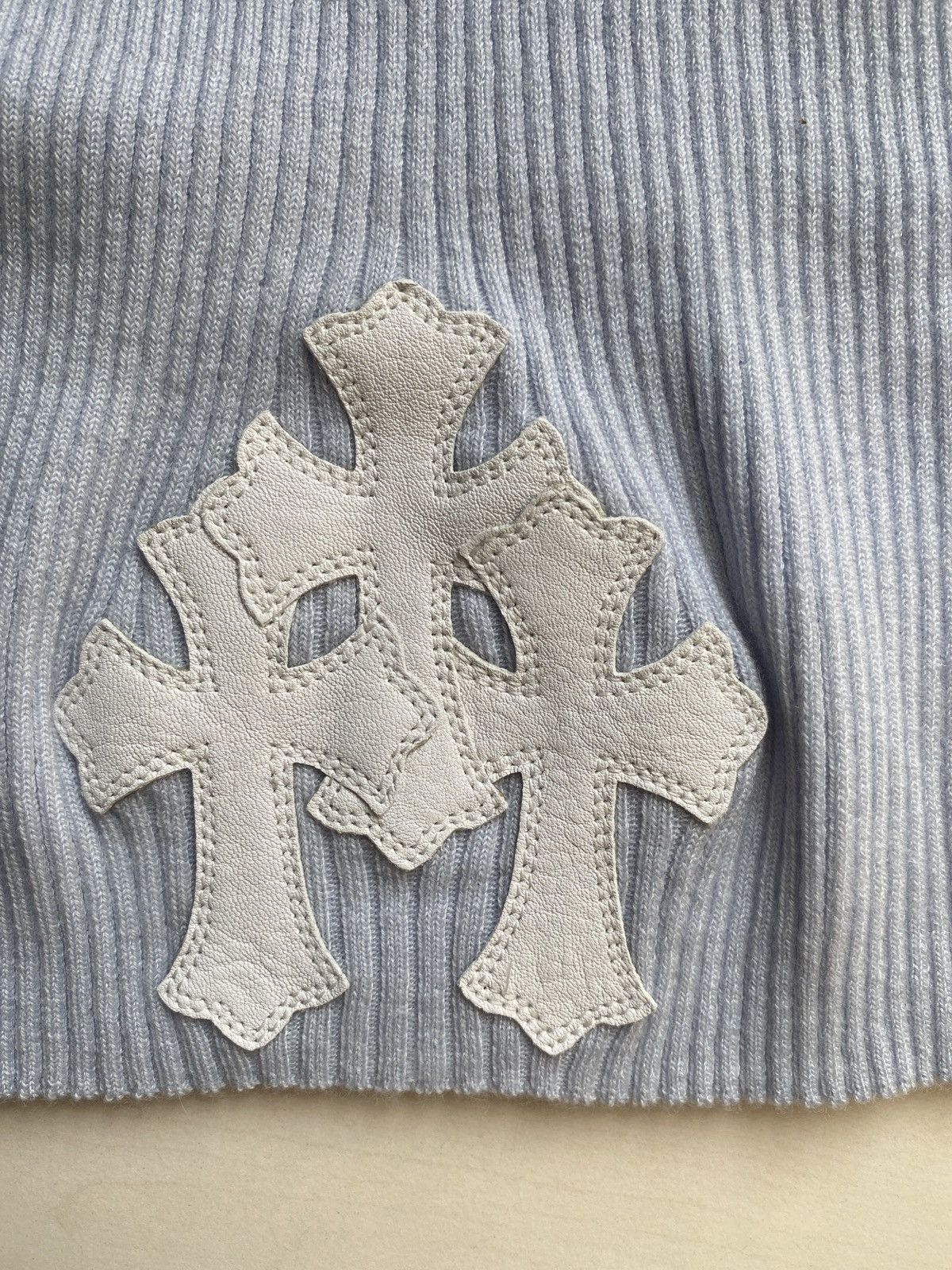 Chrome Hearts Chrome Hearts Cashmere Triple Cross Patch Short Sleeve Tee Size M / US 6-8 / IT 42-44 - 5 Thumbnail