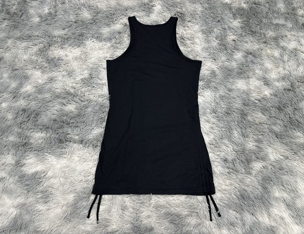 If Six Was Nine 🔥Rare Y2K Civarize Ruched Side Laces Tank Top Vkei Goth Punk Size US M / EU 48-50 / 2 - 7 Thumbnail