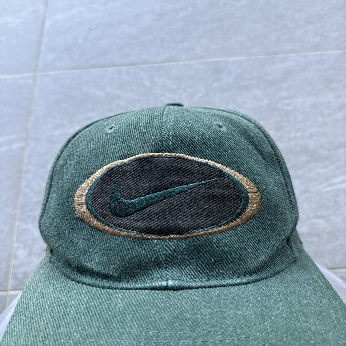 Nike Vintage NIKE swoosh logo cap.. vintage cap Size ONE SIZE - 3 Thumbnail