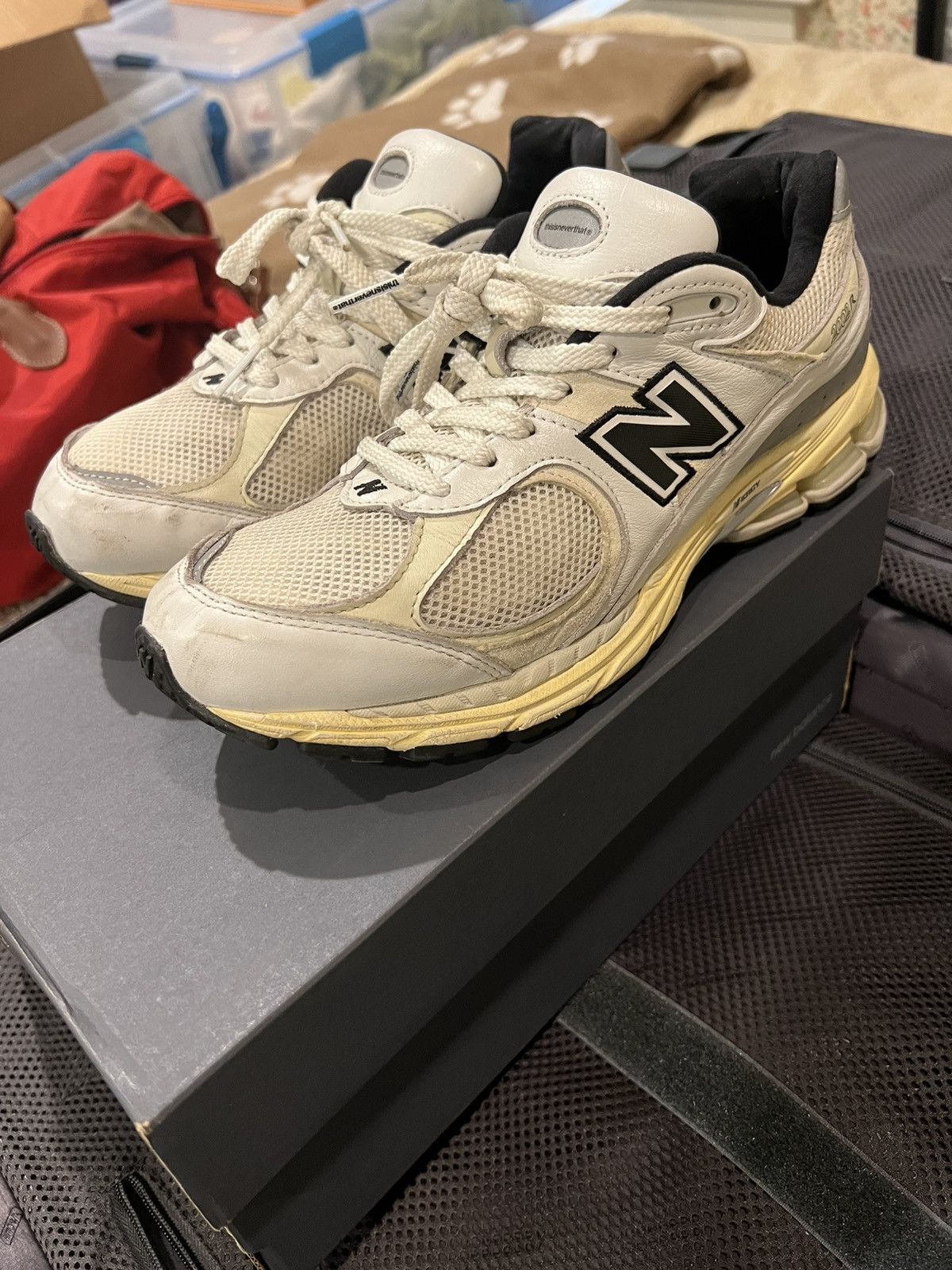 New Balance × thisisneverthat New Balance 2002R thisisneverthat White Size US 9.5 / EU 42-43 - 15 Thumbnail