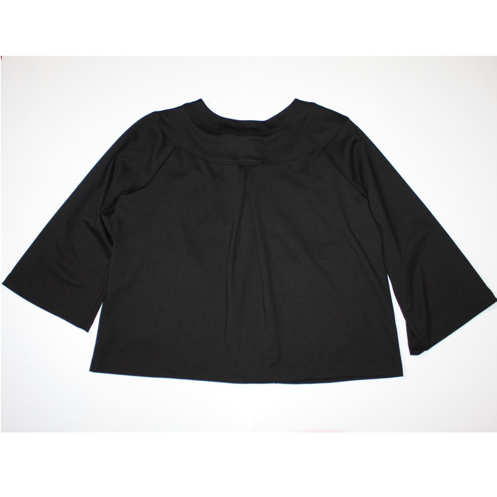 Other Tradition Classics Black Swing Jacket with Embellishments Size XL / US 12-14 / IT 48-50 - 5 Thumbnail