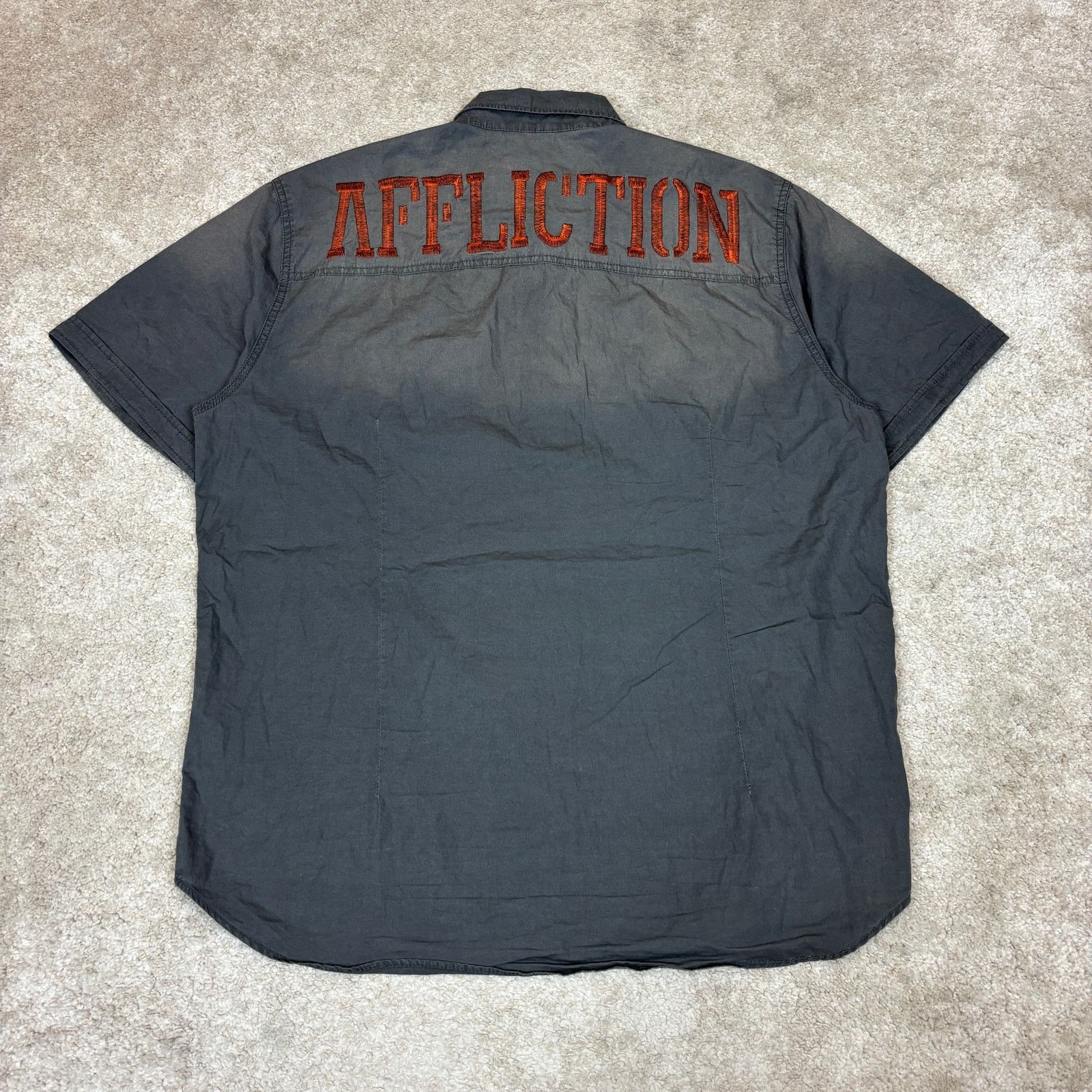 Affliction Affliction Button Up Shirt Men's 2XL XXL Y2K Jesse Pinkman Size US XXL / EU 58 / 5 - 5 Thumbnail