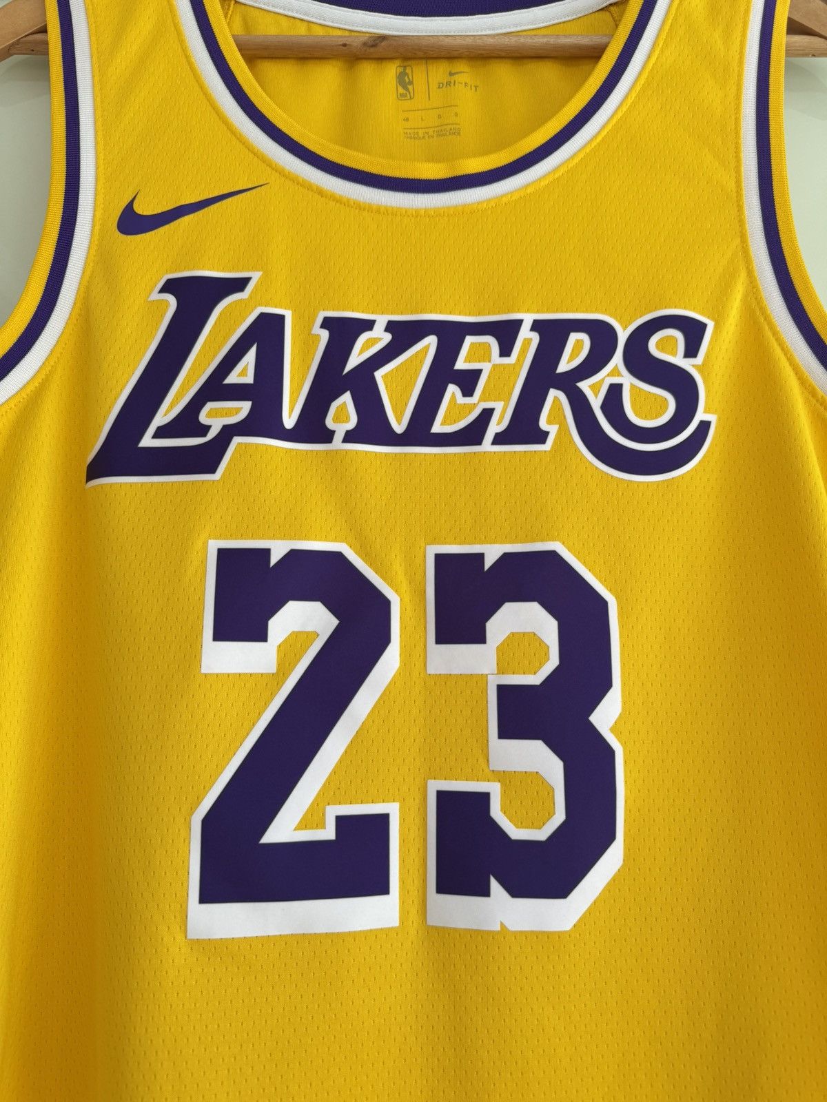 NBA × Nike Nike NBA Lakers Lebron James Icon Edition Swingman Jersey Kit Size US L / EU 52-54 / 3 - 8 Thumbnail