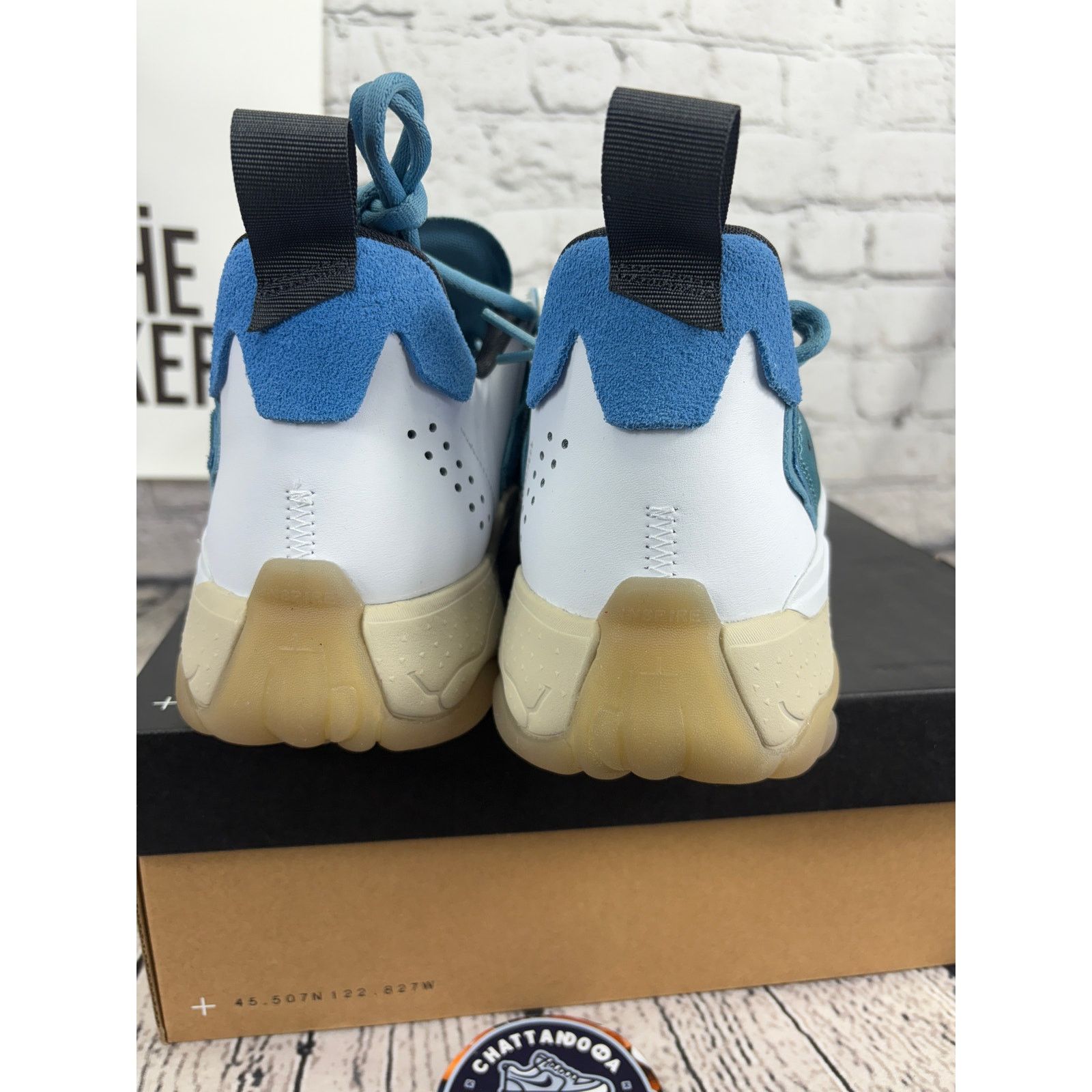 Nike Nike Air Jordan Delta 2 Basketball Shoes Mens 10.5 Blue NEW Size US 10 / EU 43 - 4 Thumbnail