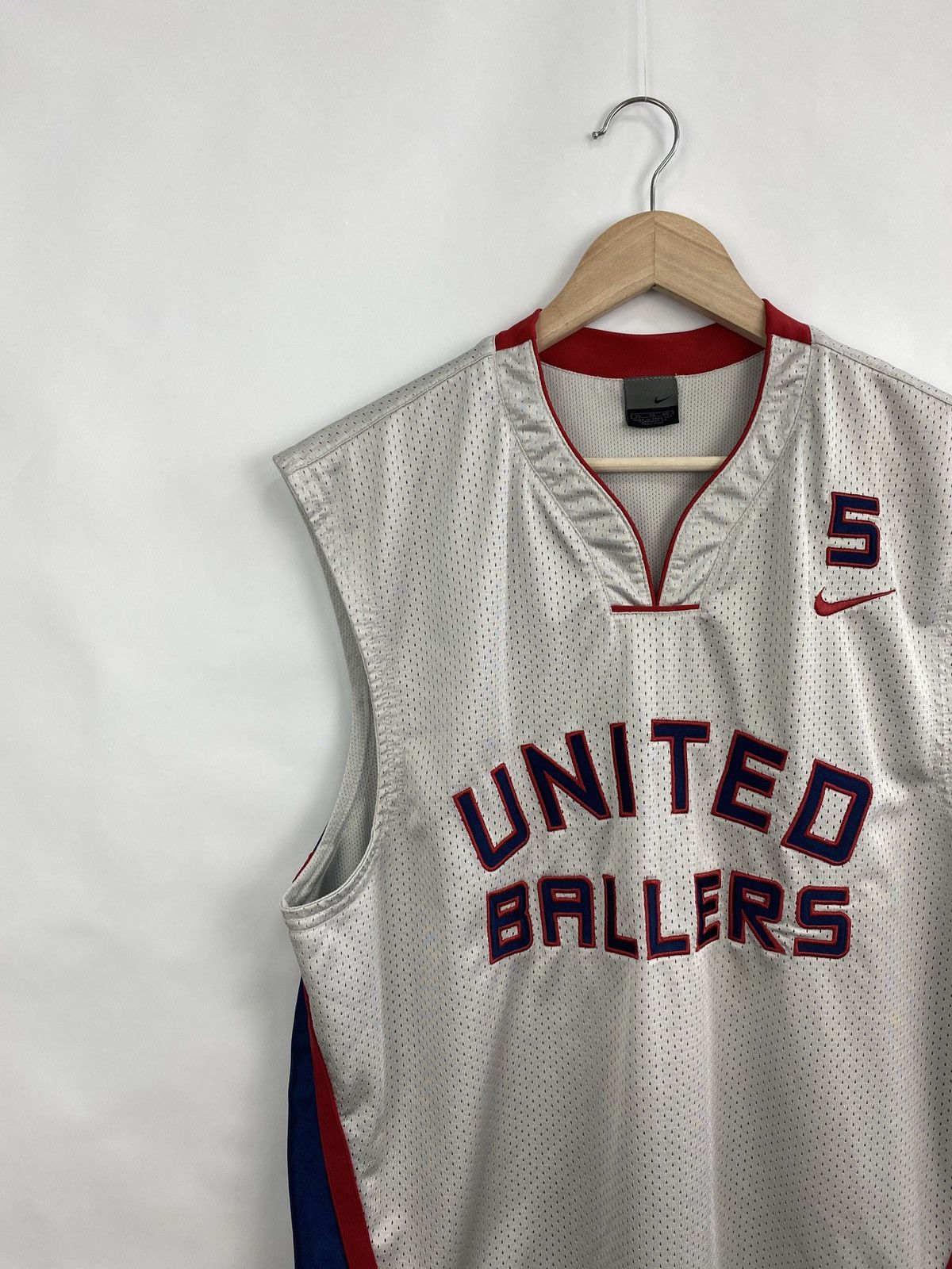 NBA 🇺🇸🏀 Vintage 90s Jason Kidd Nike Basketball Y2K Rare Just Don Size US XL / EU 56 / 4 - 4 Thumbnail