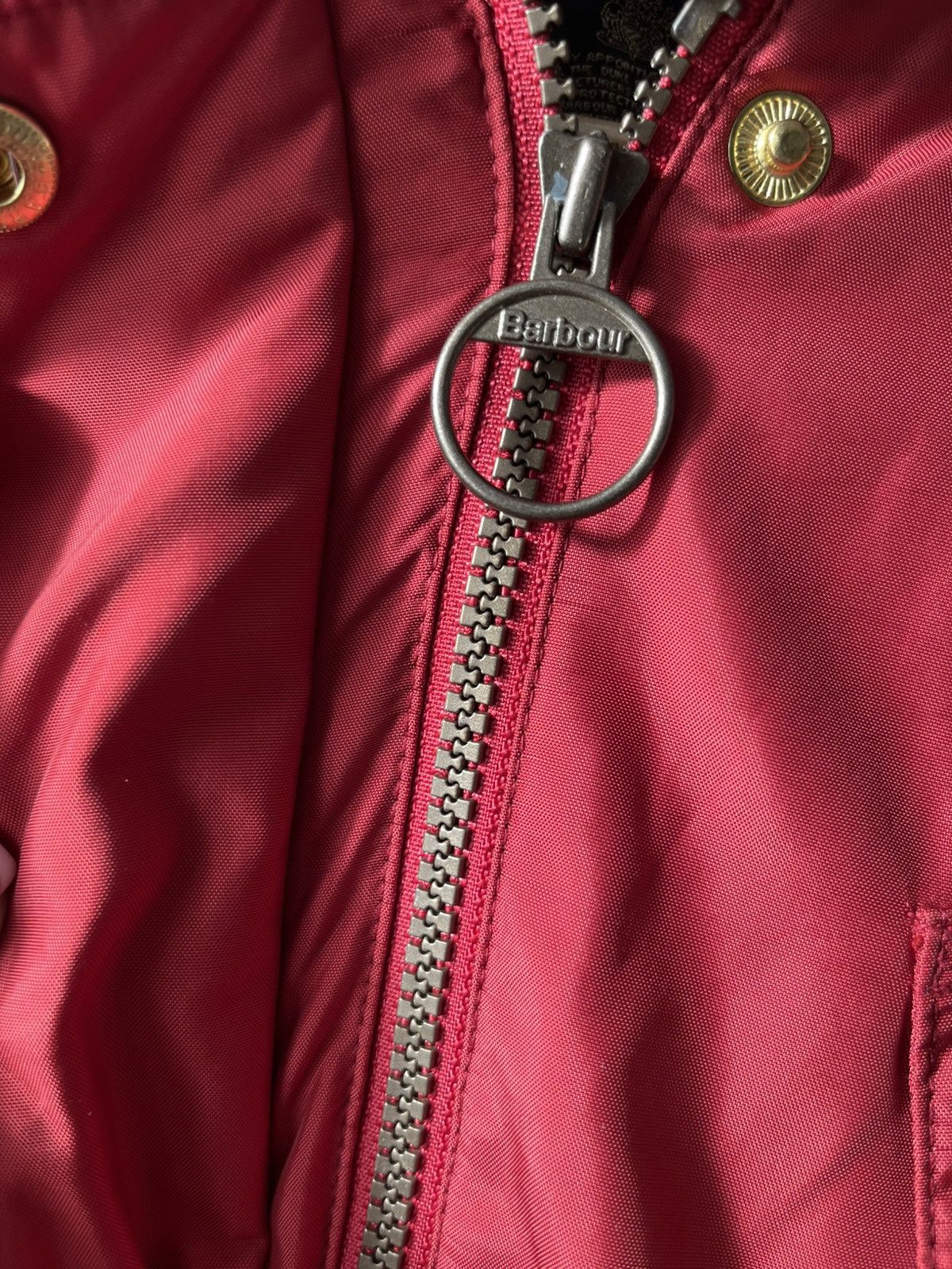 Barbour Stylish red Barbour jacket (size XXL) Size XXL / US 16-18 / IT 52-54 - 4 Thumbnail