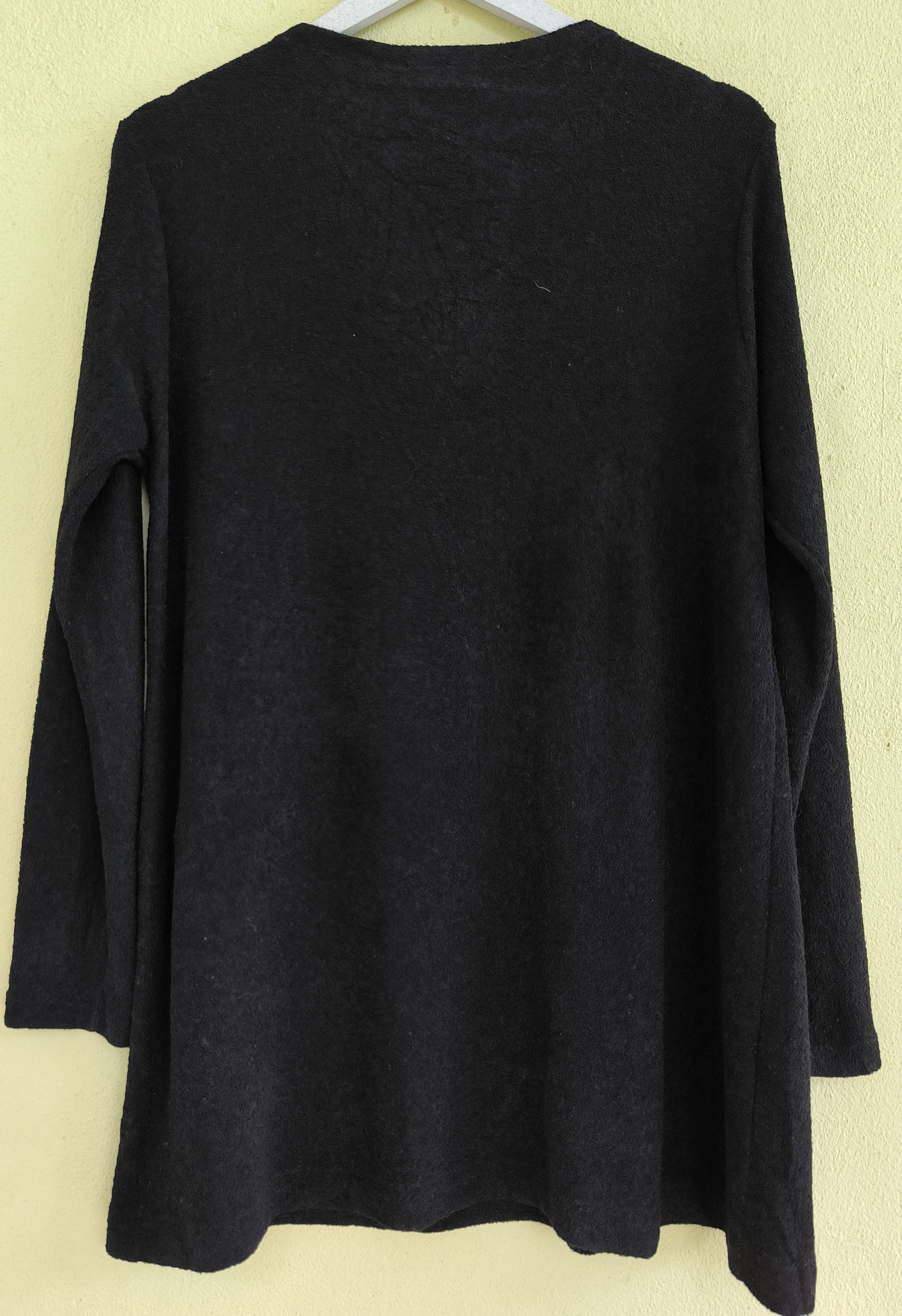 ATSURO TAYAMA ATSURO TAYAMA wool black plain blouses Size L / US 10 / IT 46 - 6 Thumbnail