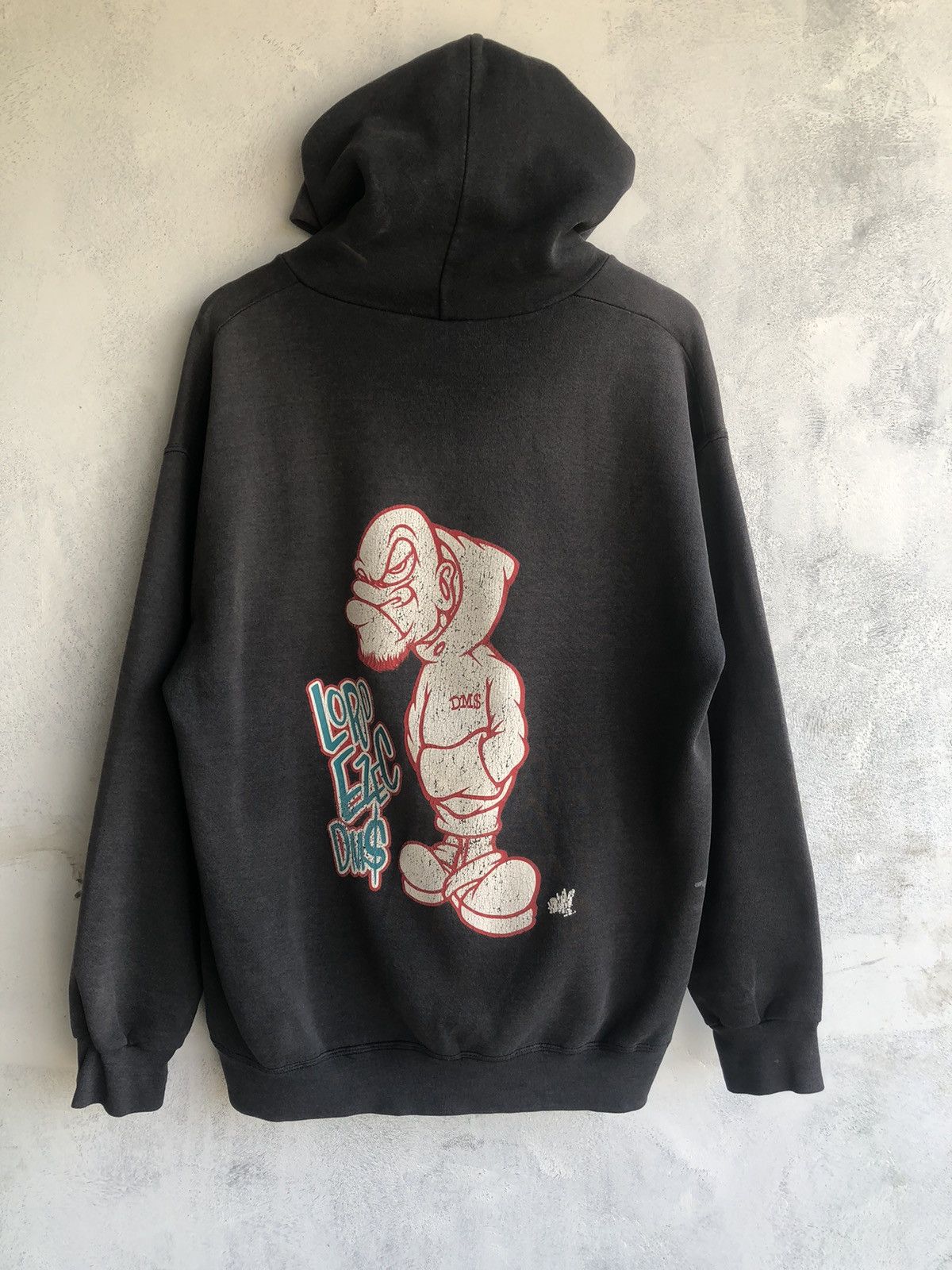 Band Tees VINTAGE RARE DM$ LORD EZE SUN FADED HOODIE Size US L / EU 52-54 / 3 - 1 Thumbnail